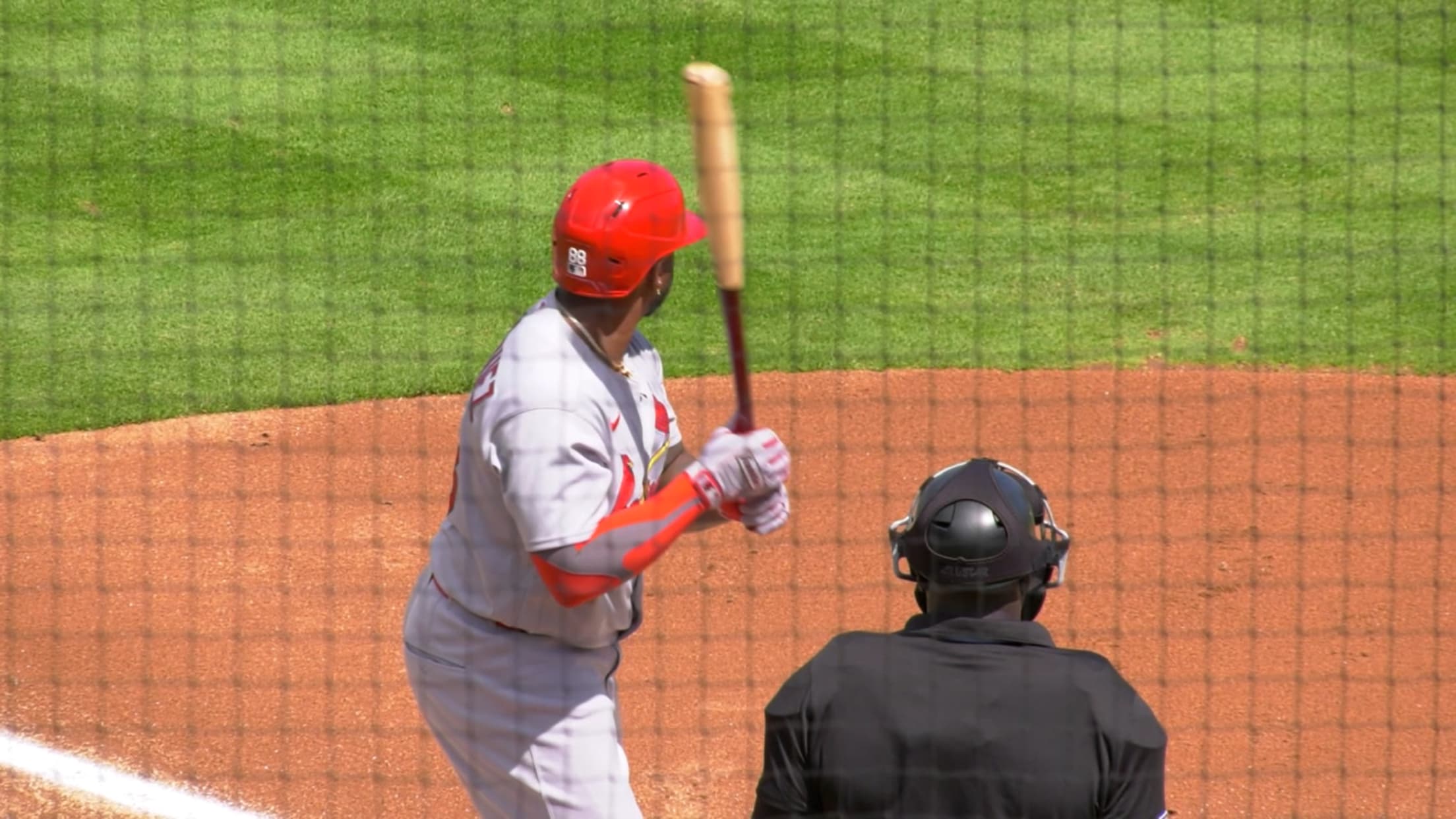 Nelson Velázquez's RBI single 