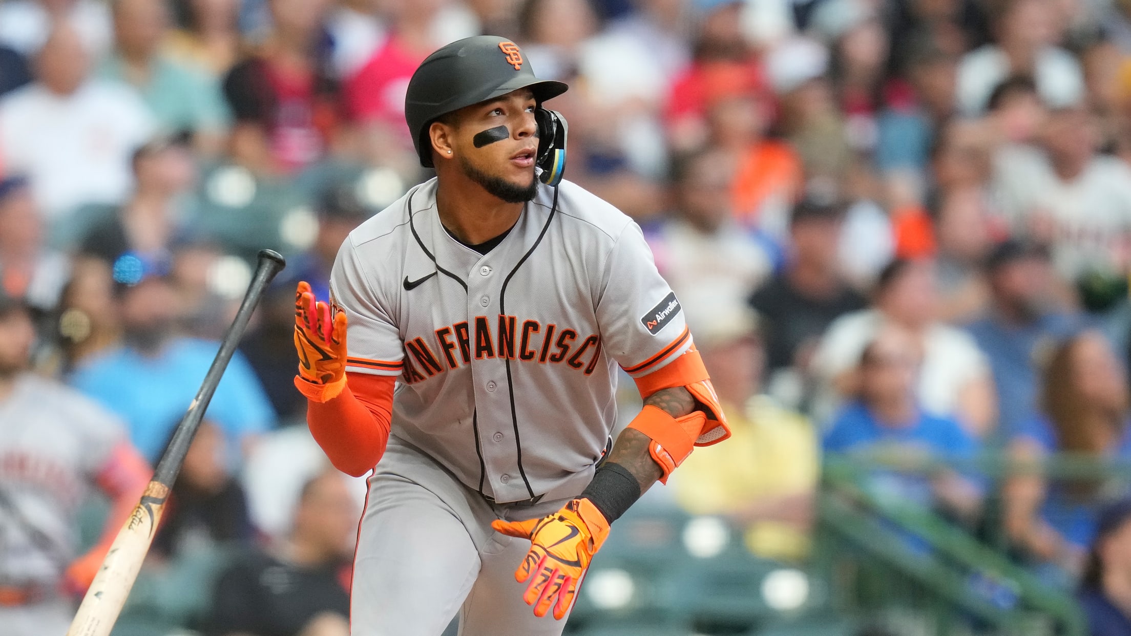 Victor Bericoto's first MLB home run