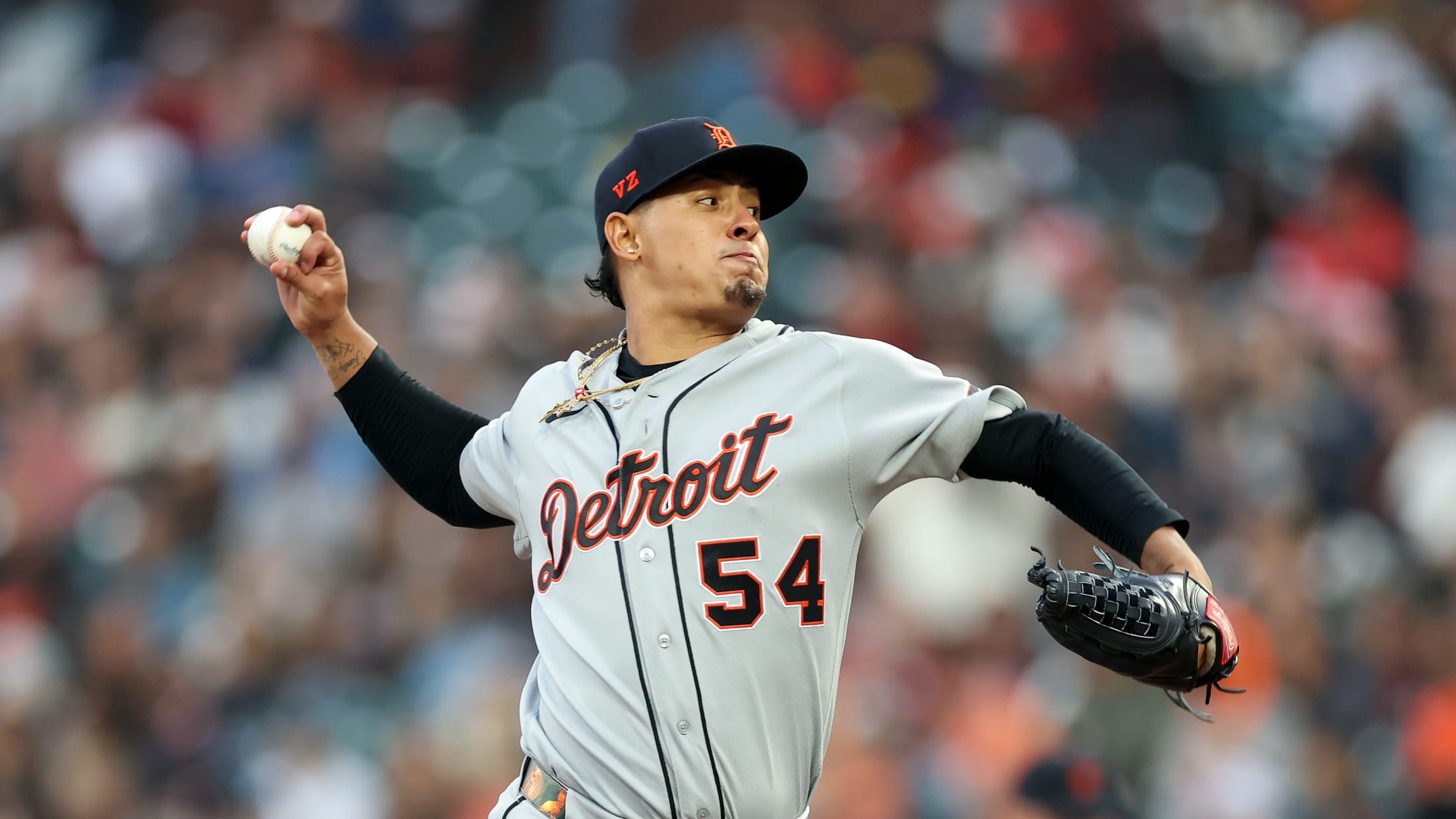 Keider Montero K's five Giants