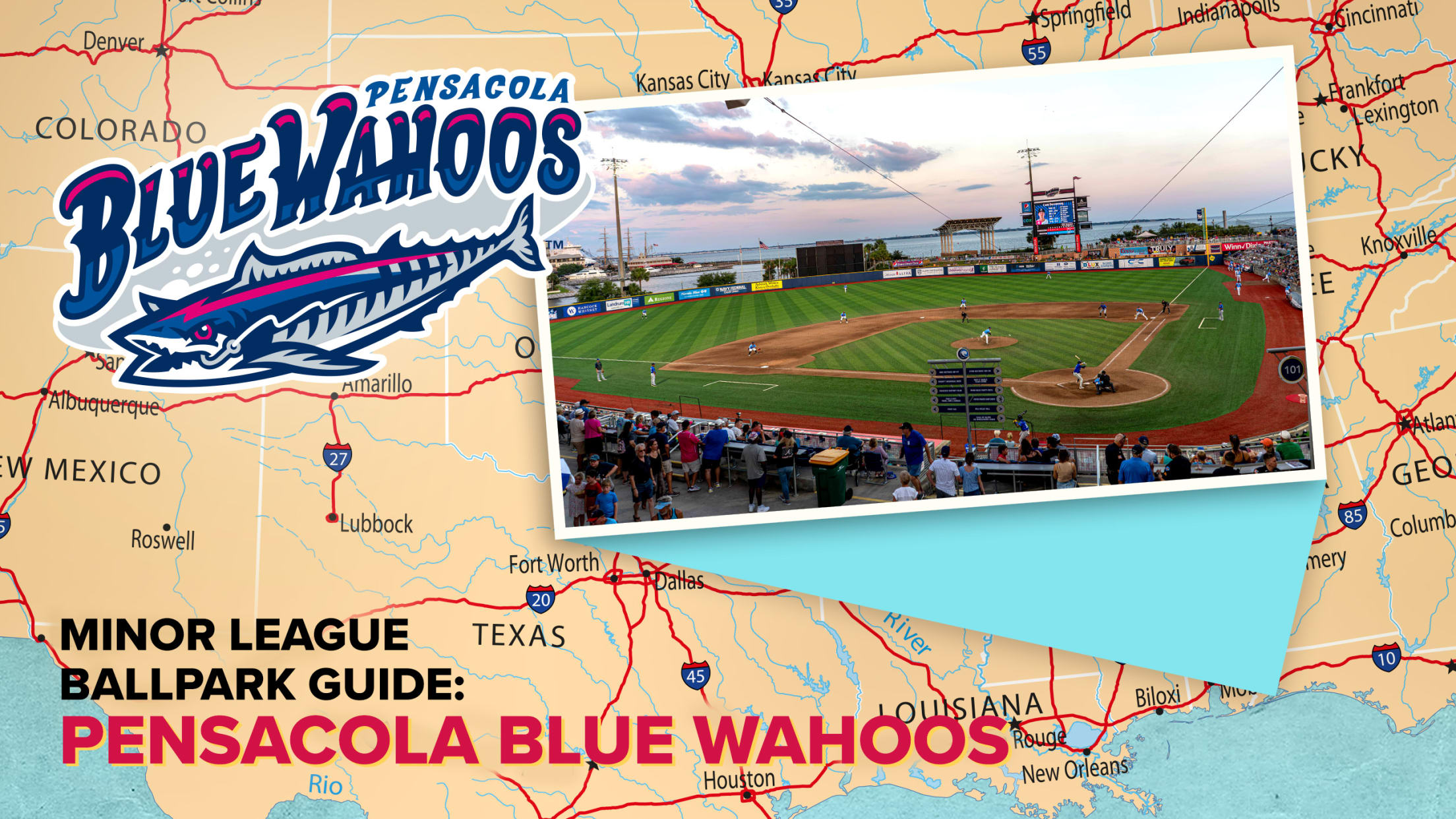 Explore Blue Wahoos Stadium Home of the Pensacola Blue Wahoos San