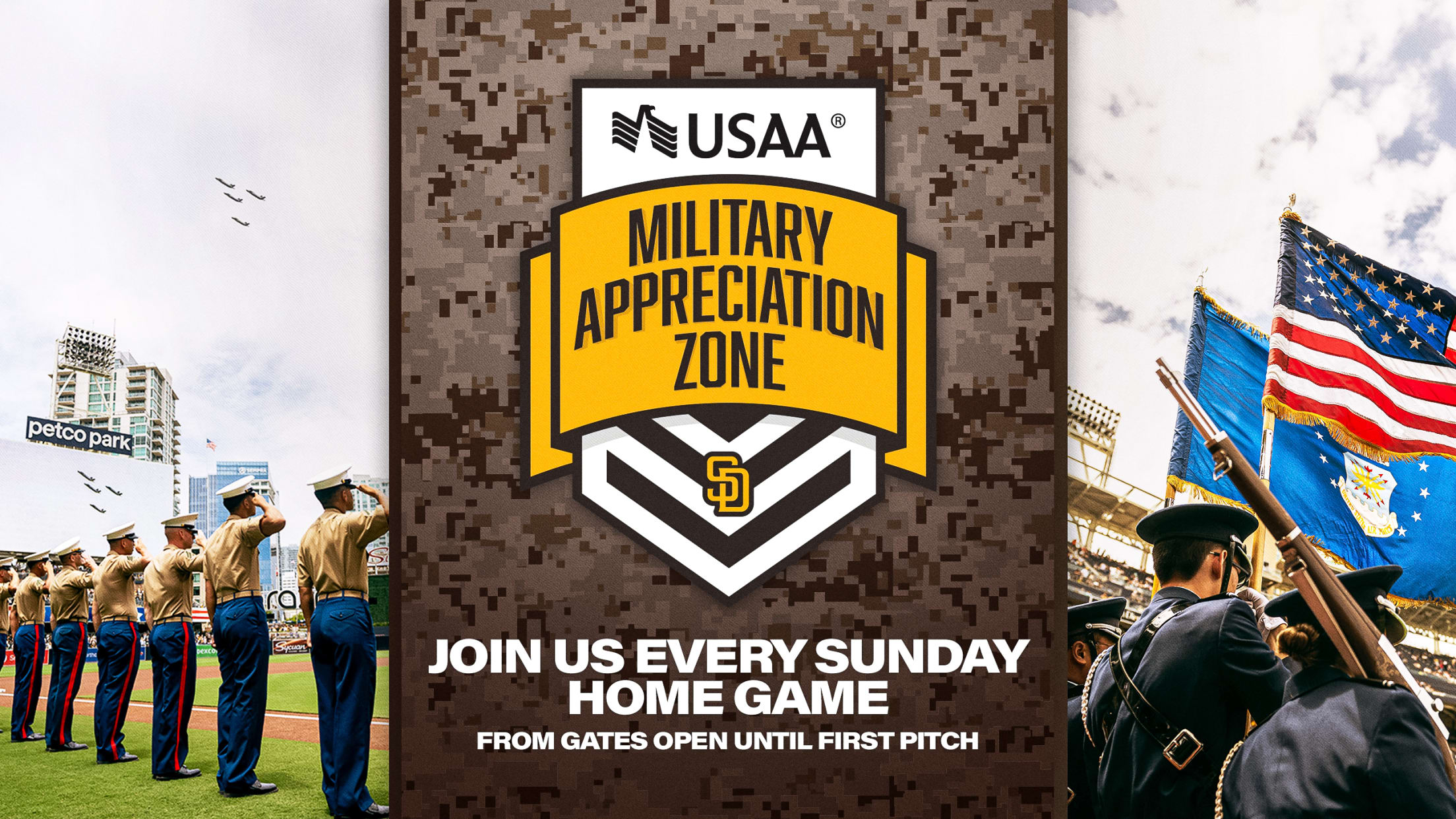 USAA Military Appreciation Zone | San Diego Padres