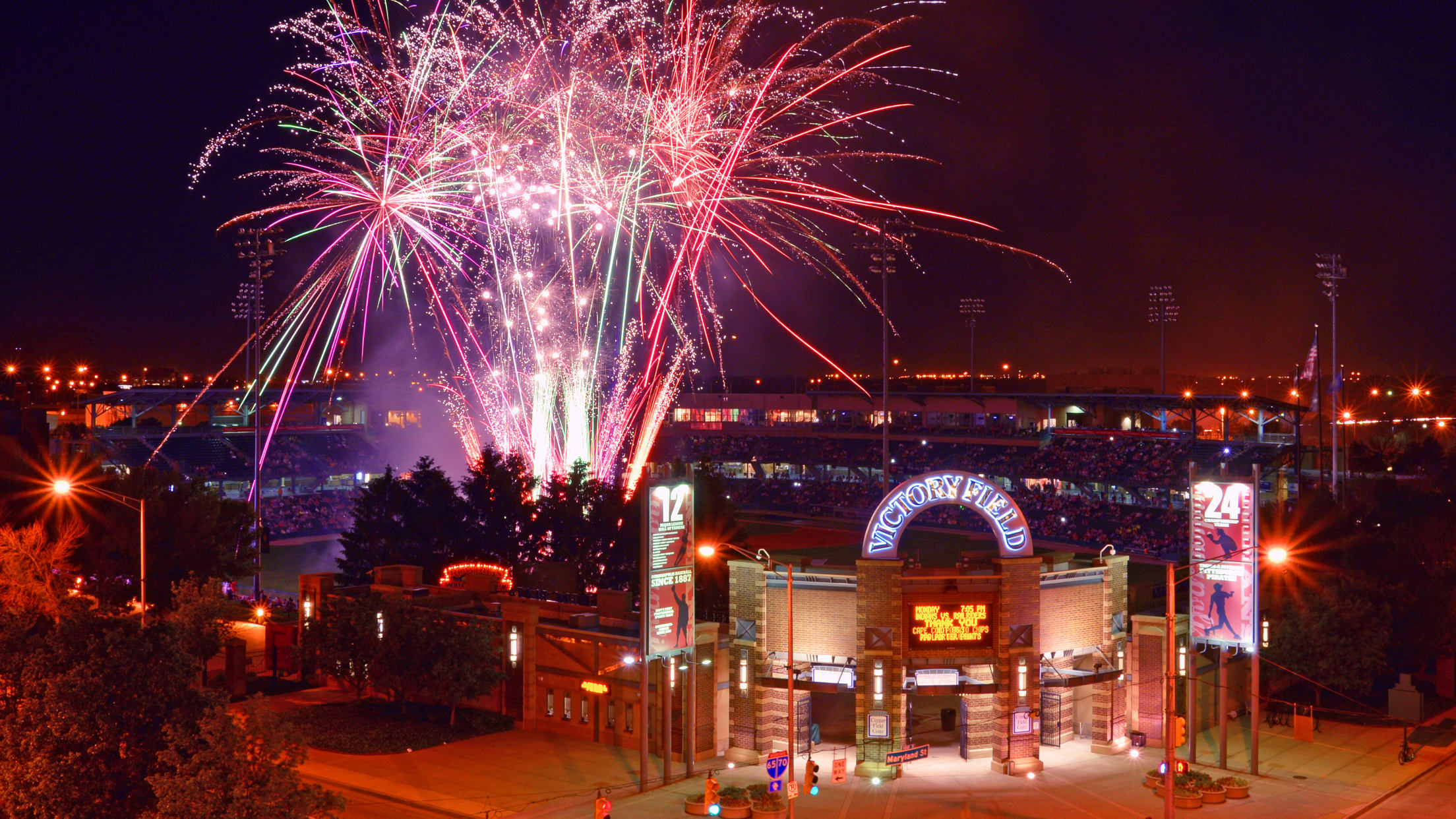 July 4th Celebration in Indianapolis at Victory Field