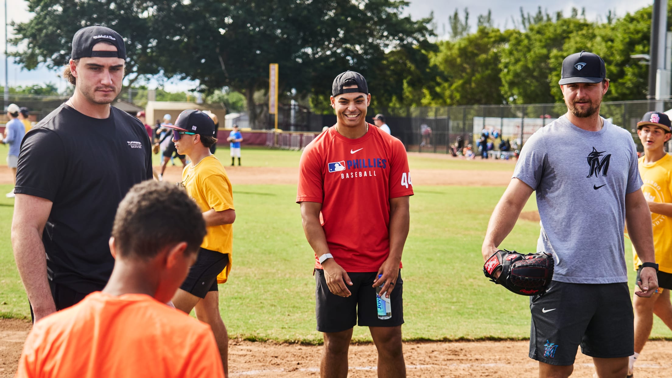 Jesus Luzardo - Baseball Youth Clinic Photos 4