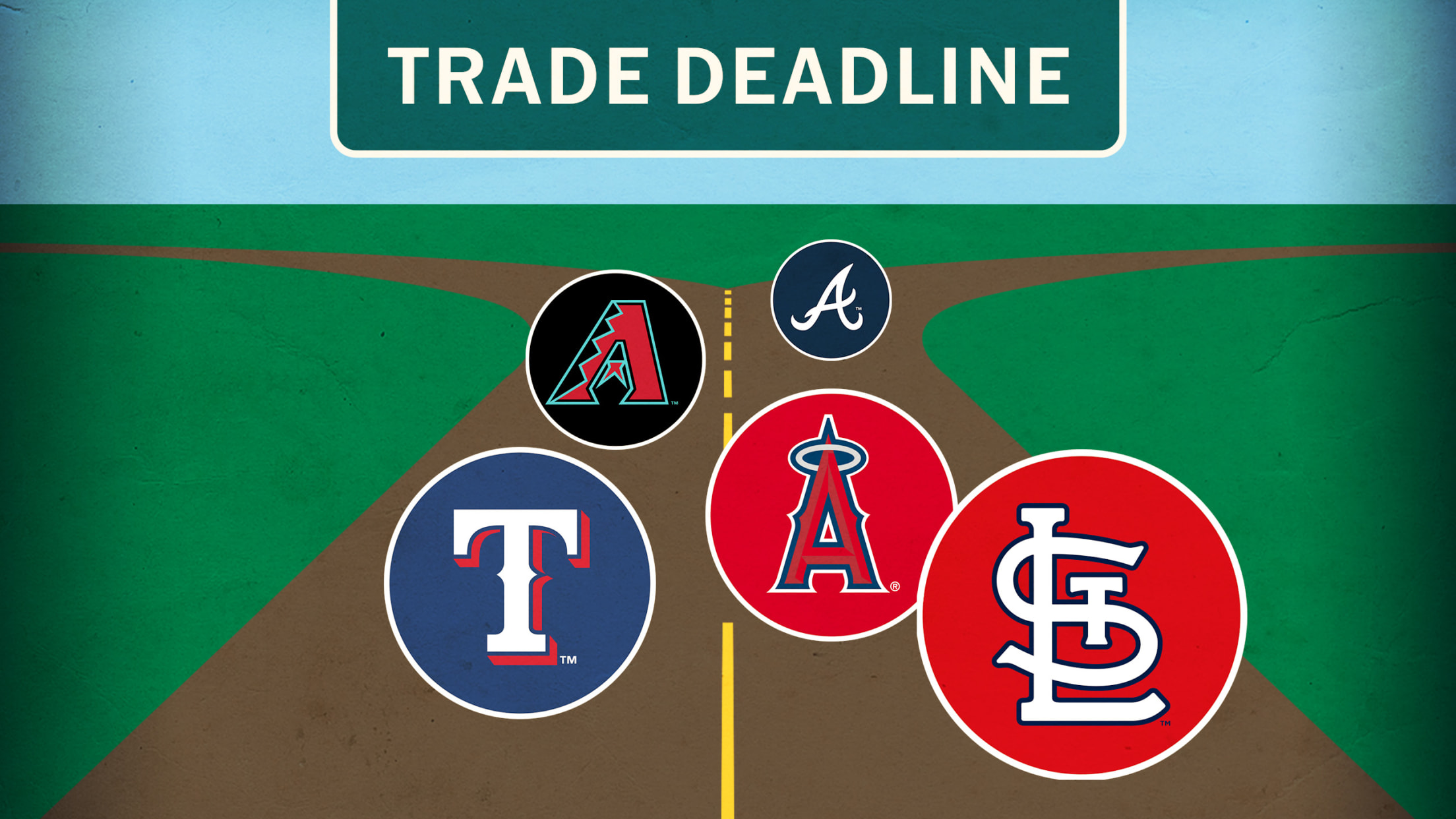 Which way will the Rangers, D-backs, Angels, Braves and Cardinals go at the Trade Deadline?
