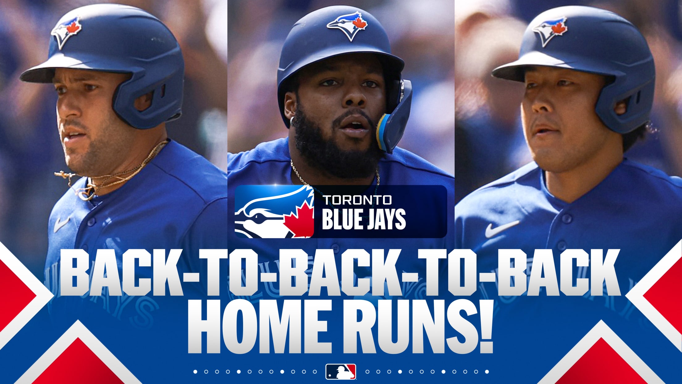 Blue Jays hit back-to-back-to-back homers