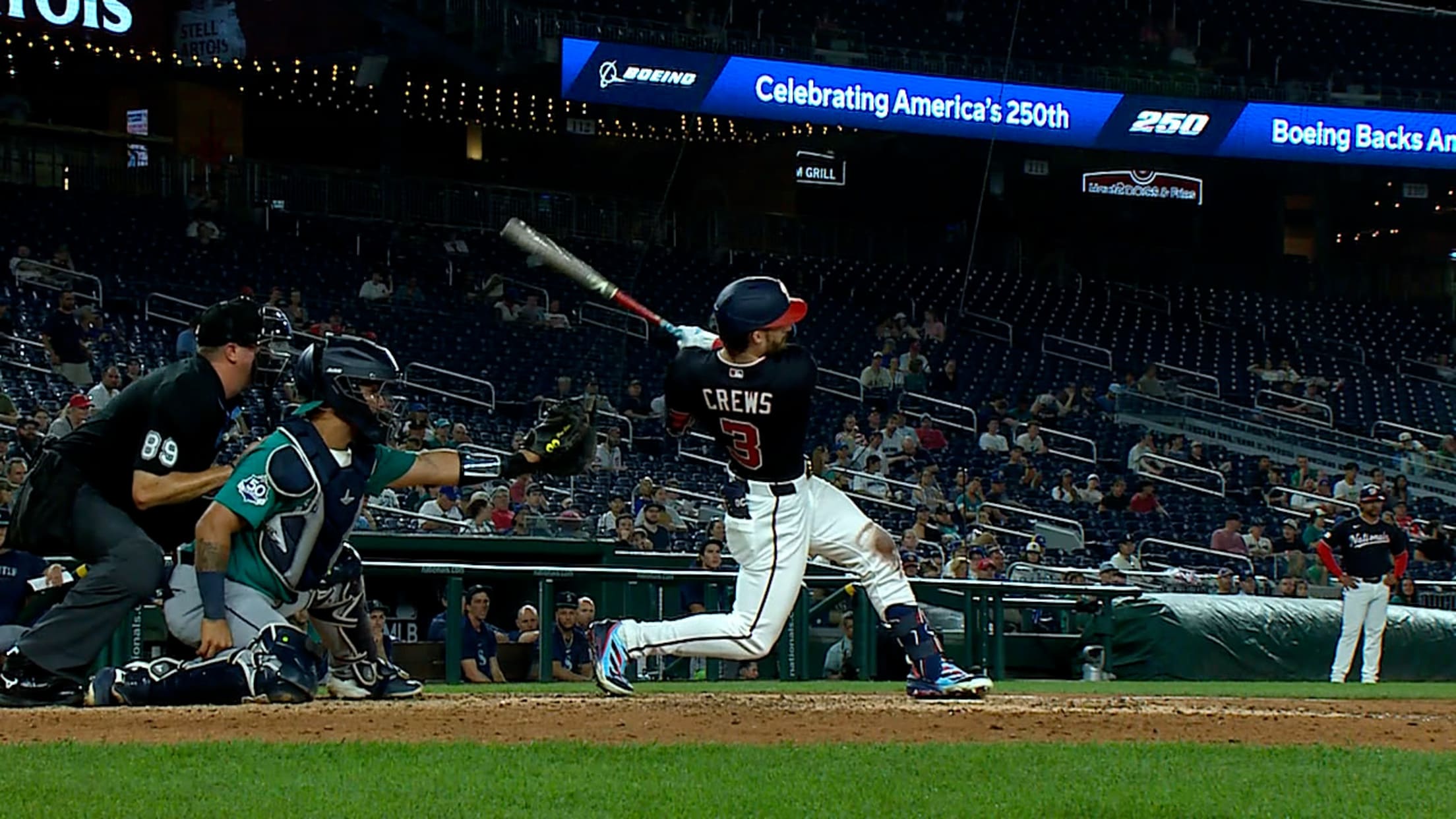 Dylan Crews' solo homer (3)