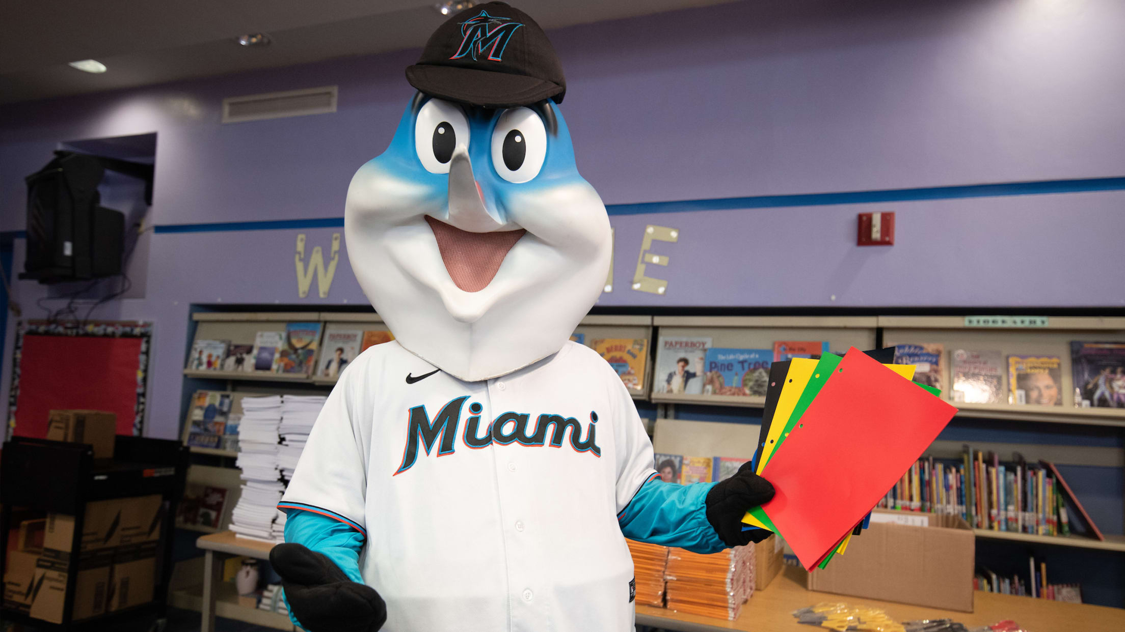 Miami Marlins Foundation surprises student with first-generation