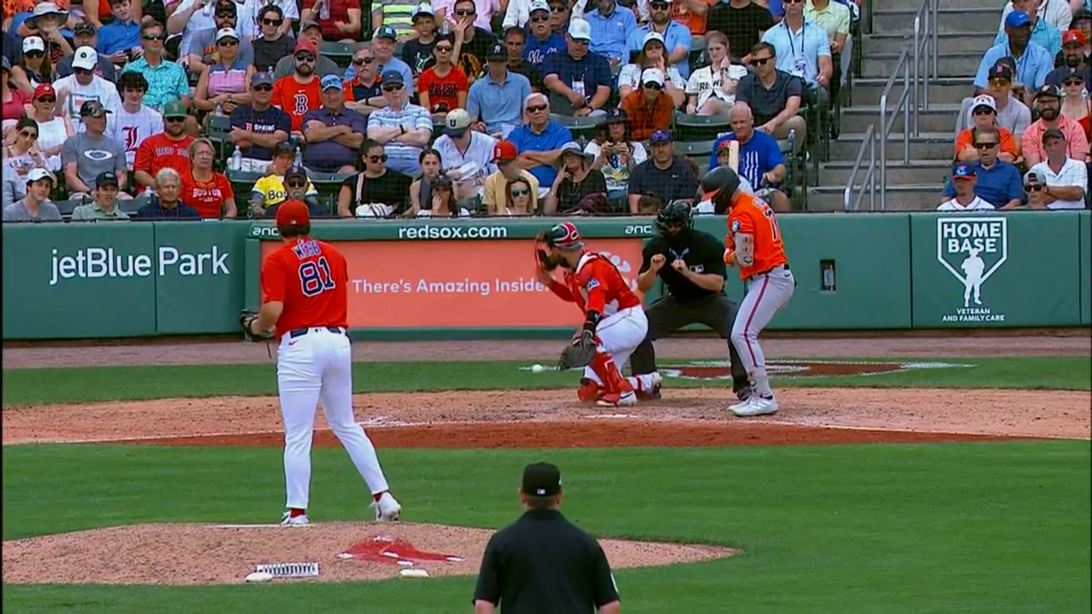 Jud Fabian's groundout to take the lead