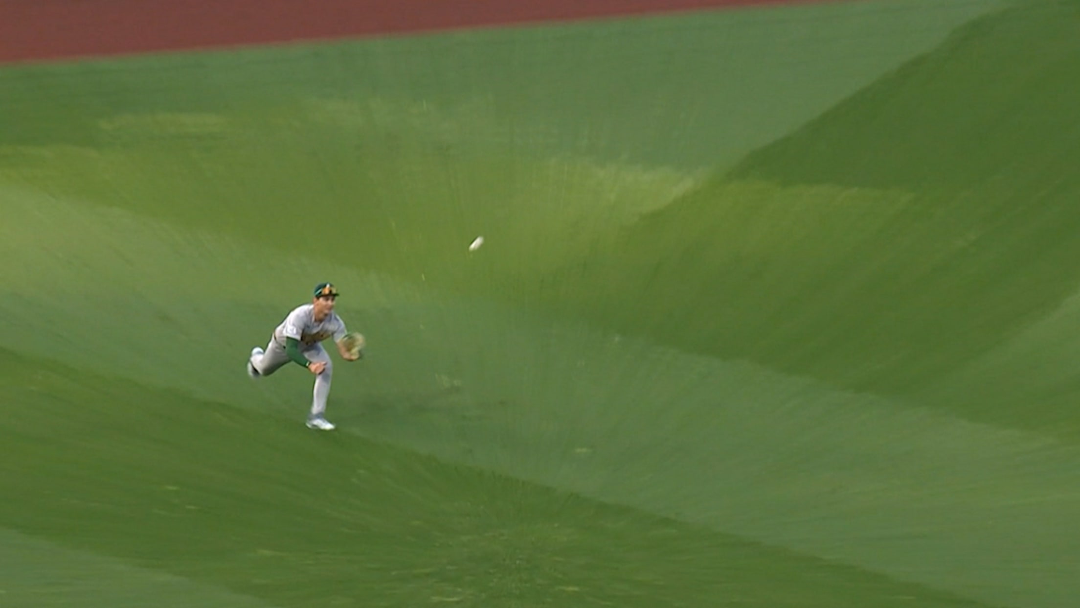 Tyler Soderstrom's diving catch