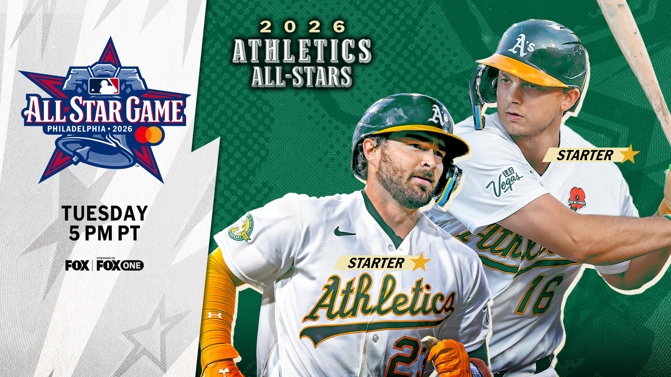 Shea Langeliers, Nick Kurtz named A's 2026 All-Stars