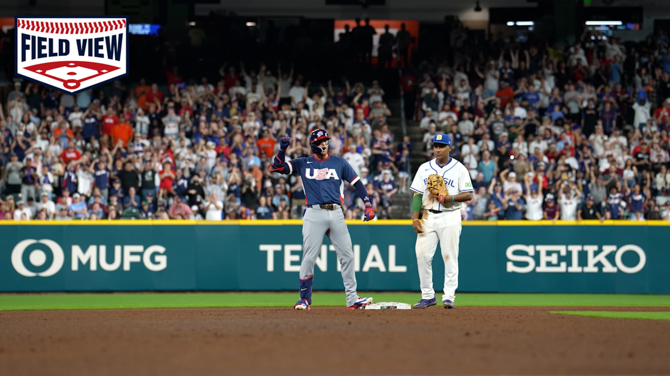 Field View: Brice Turang's three-run double 