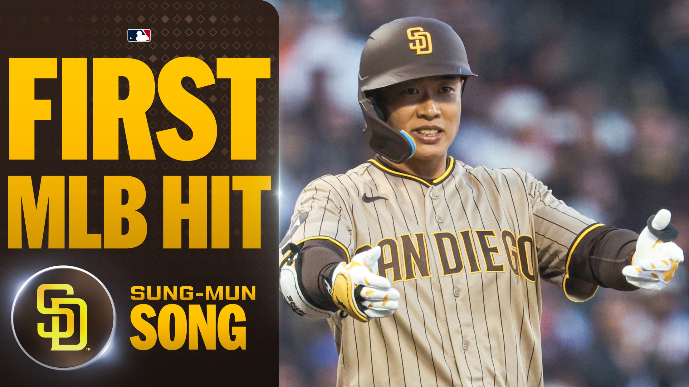 Sung-Mun Song drives in two runs on first MLB hit