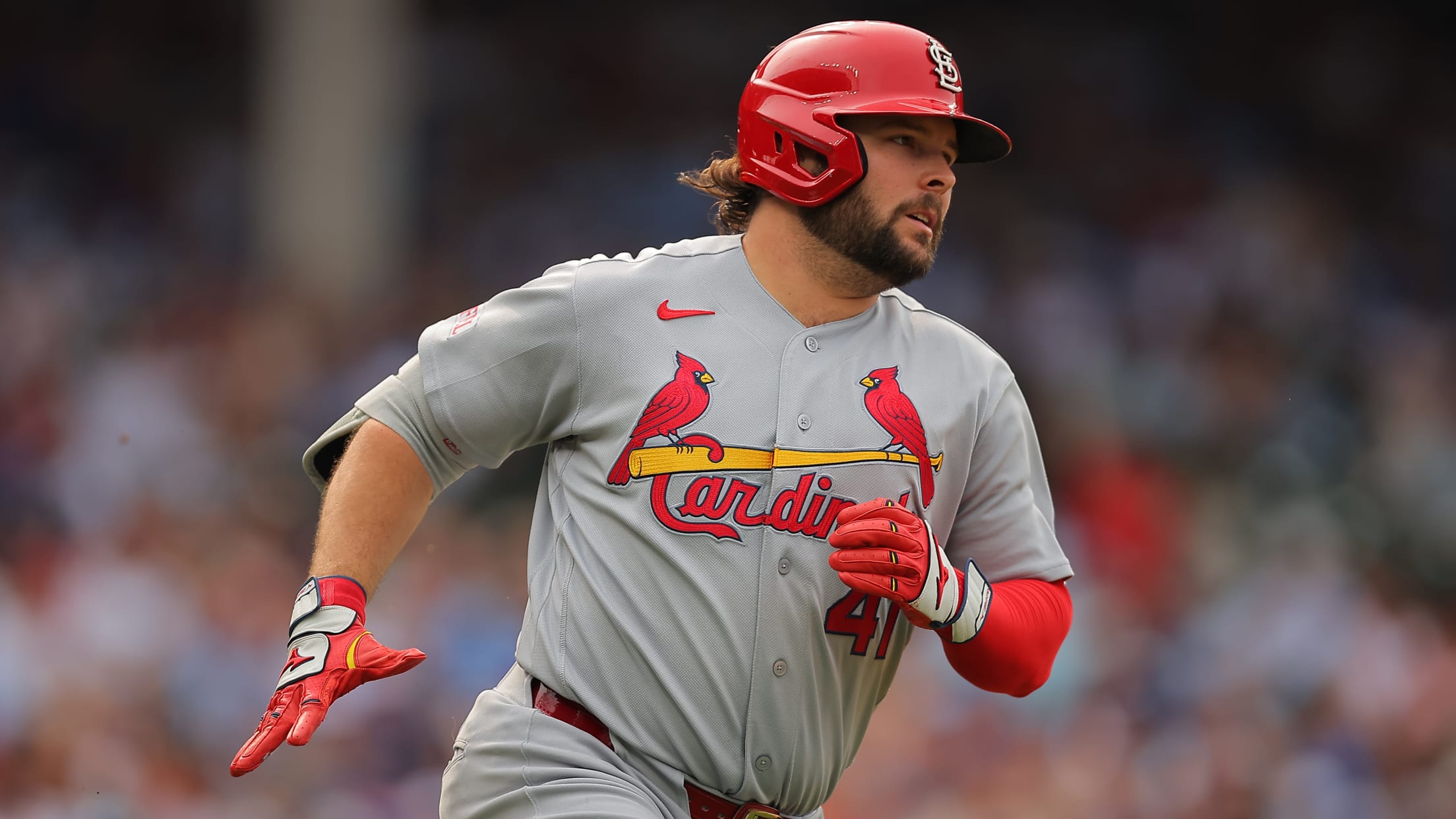 Alec Burleson's four-RBI game
