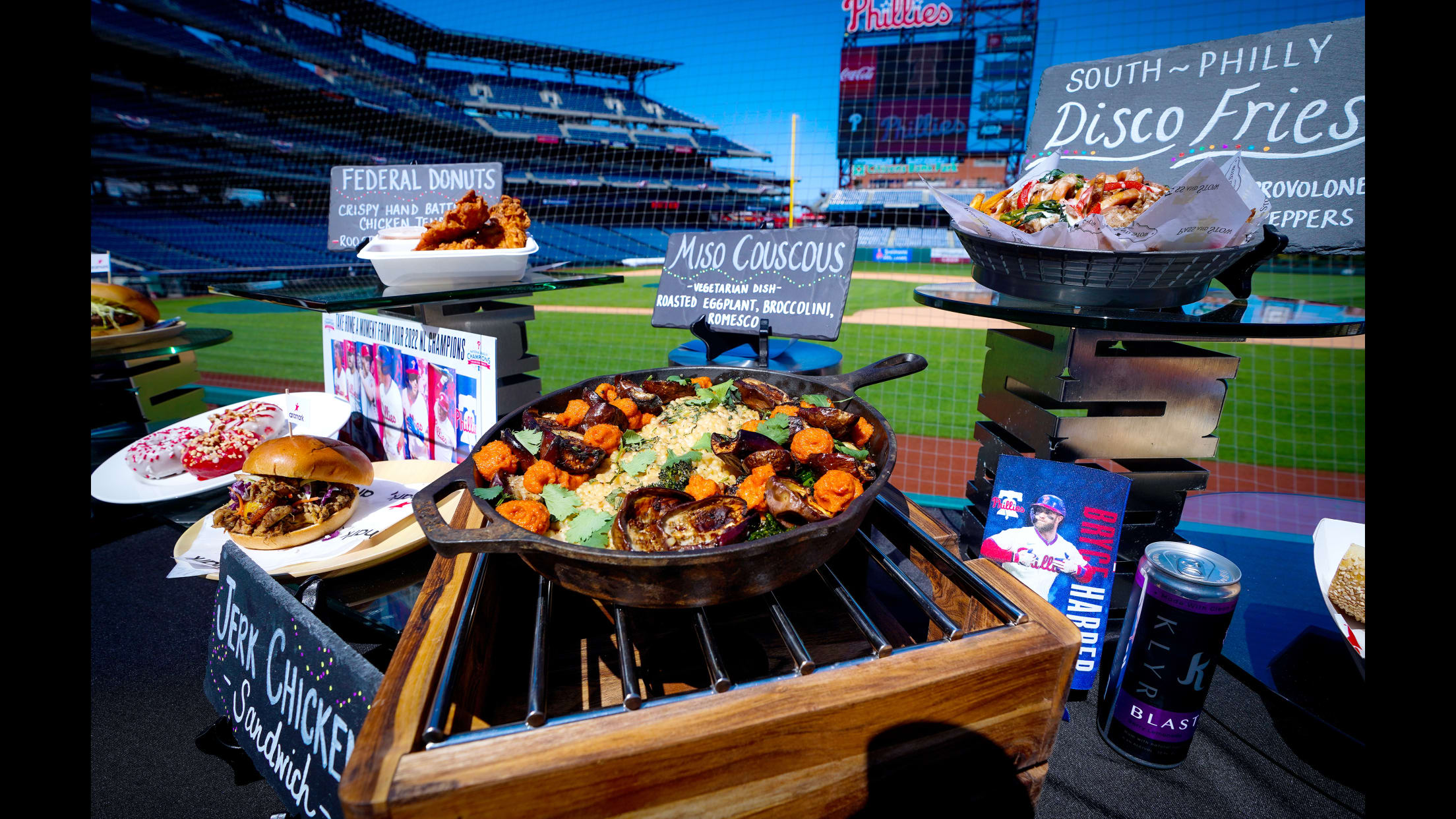 Phillies Massive Videoboard New Food and Gear for 2023 Season