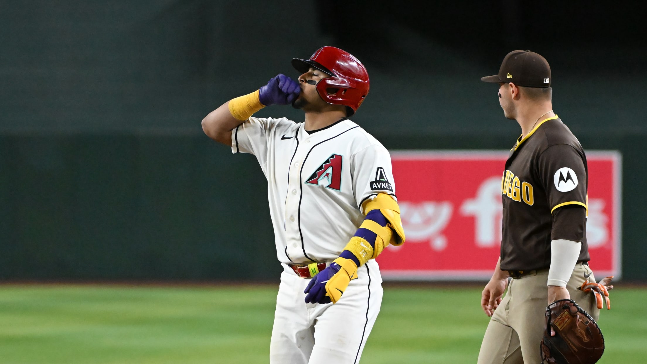 Gabriel Moreno's RBI single