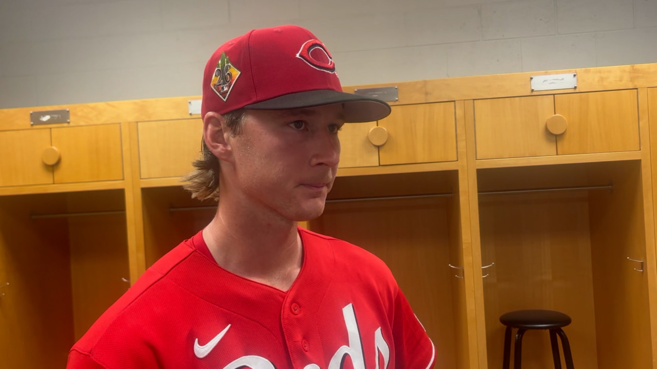 Brady Singer discusses Spring Training regiment