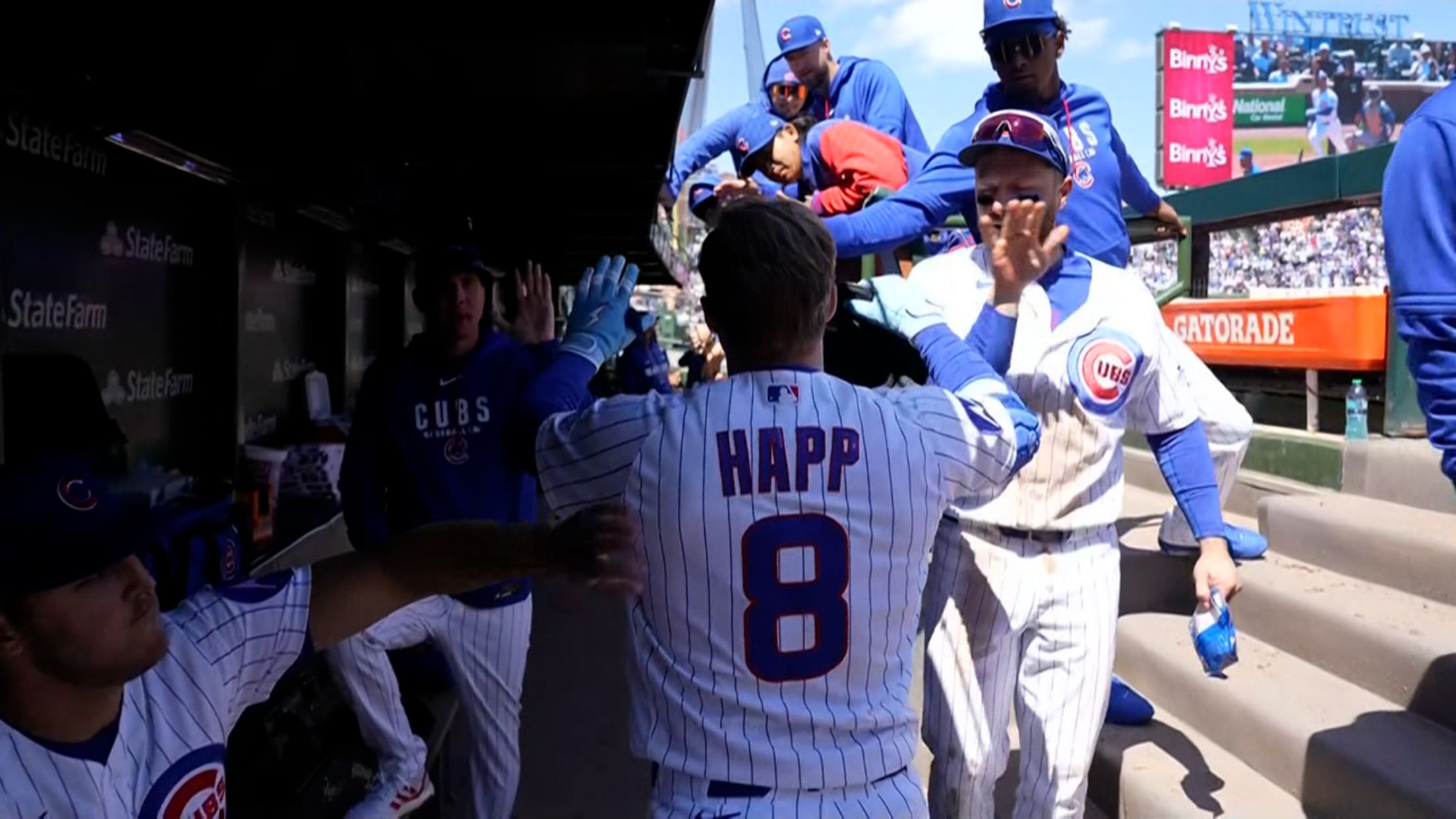 Data Viz: Ian Happ's home run