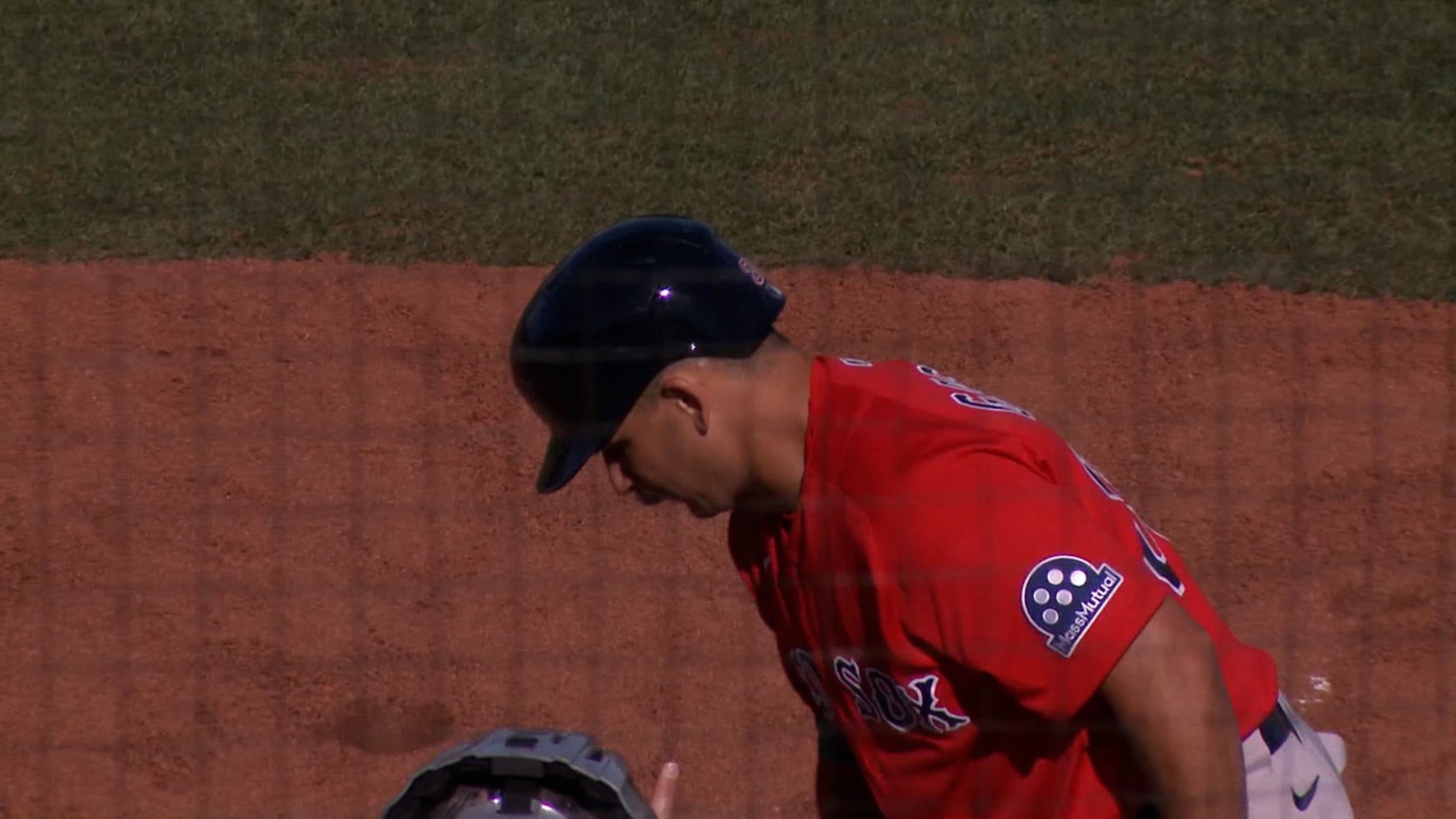 Mickey Gasper's RBI triple