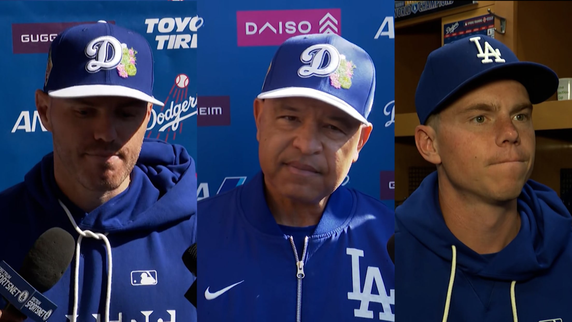 Roberts, Freeman, Smith on start of Spring Training