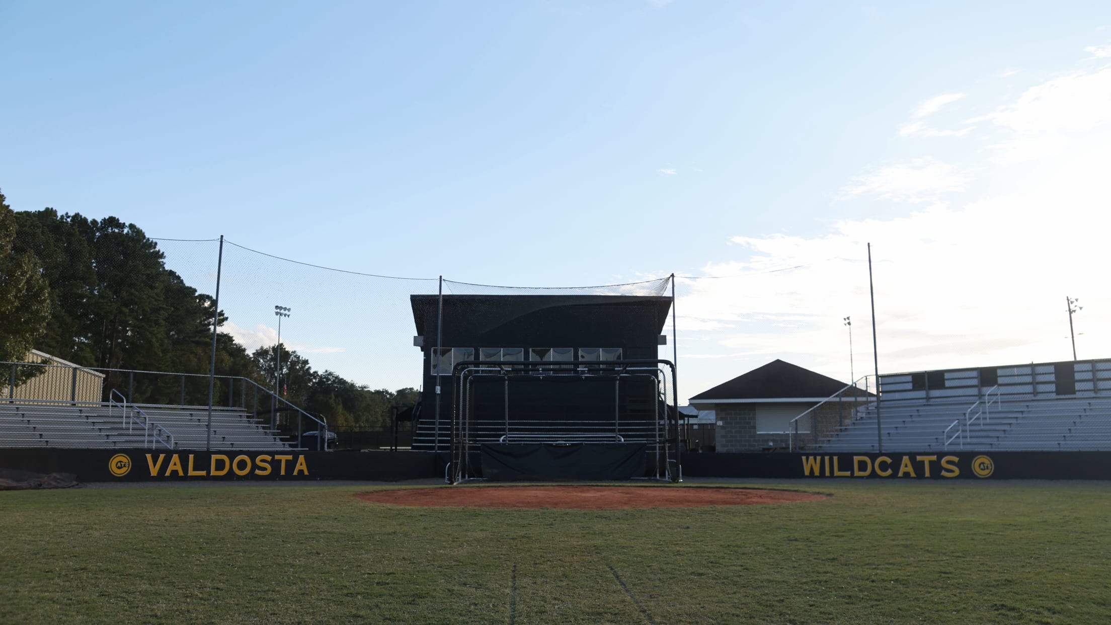 Baseball field home to the Valdosta Wildcat baseball team.