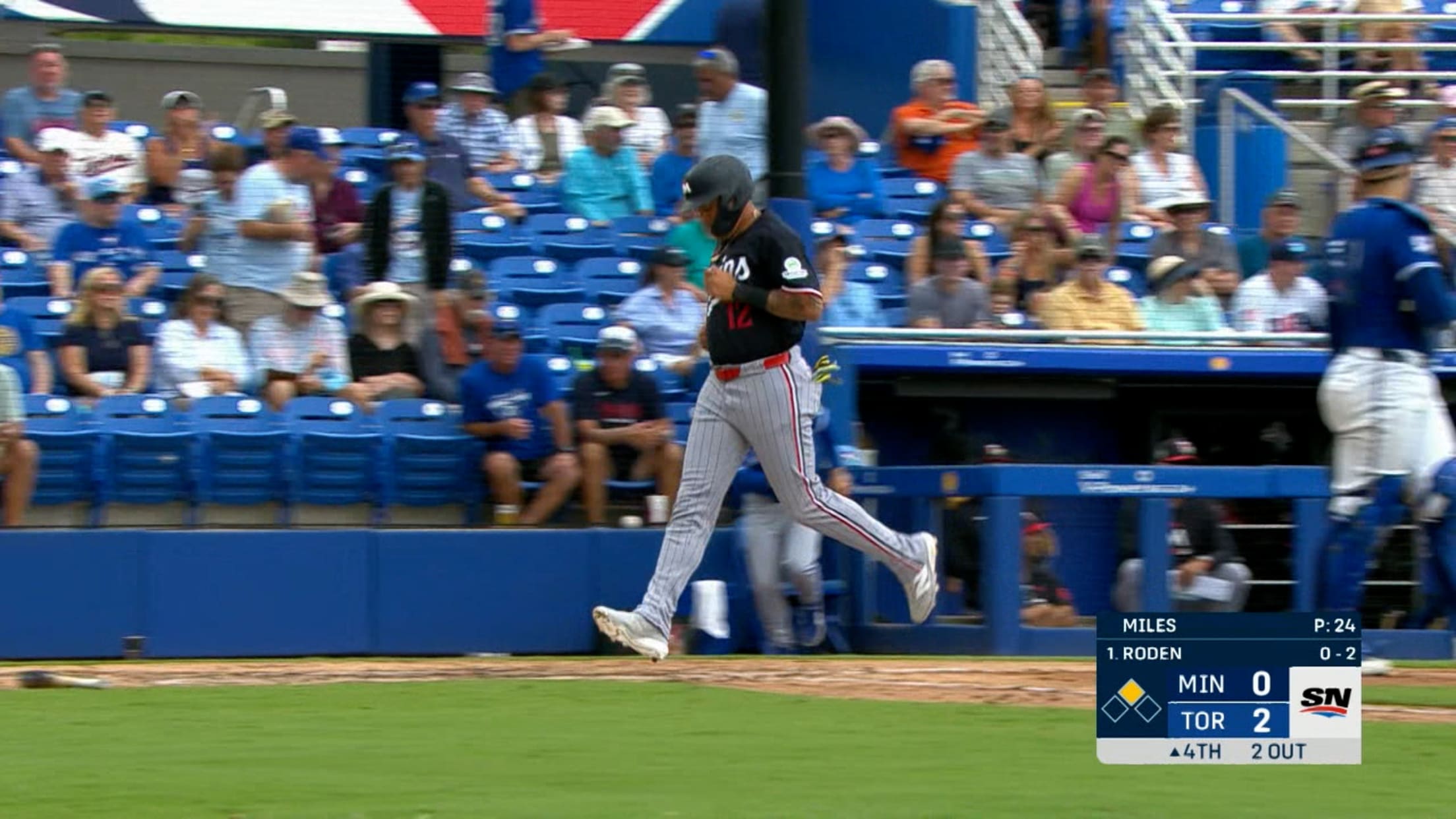 Alan Roden's RBI single 