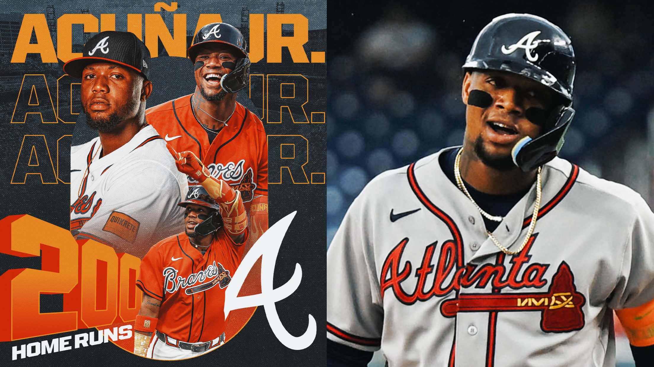 Ronald Acuña Jr. collects his 200th career home run