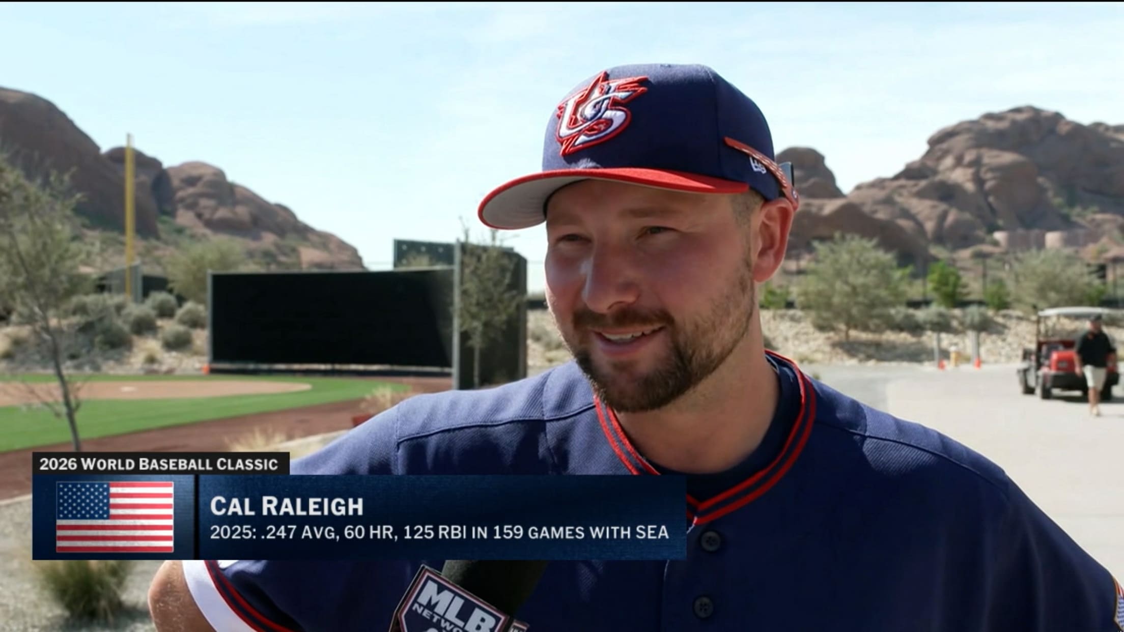 Cal Raleigh on being able to catch all-world arms