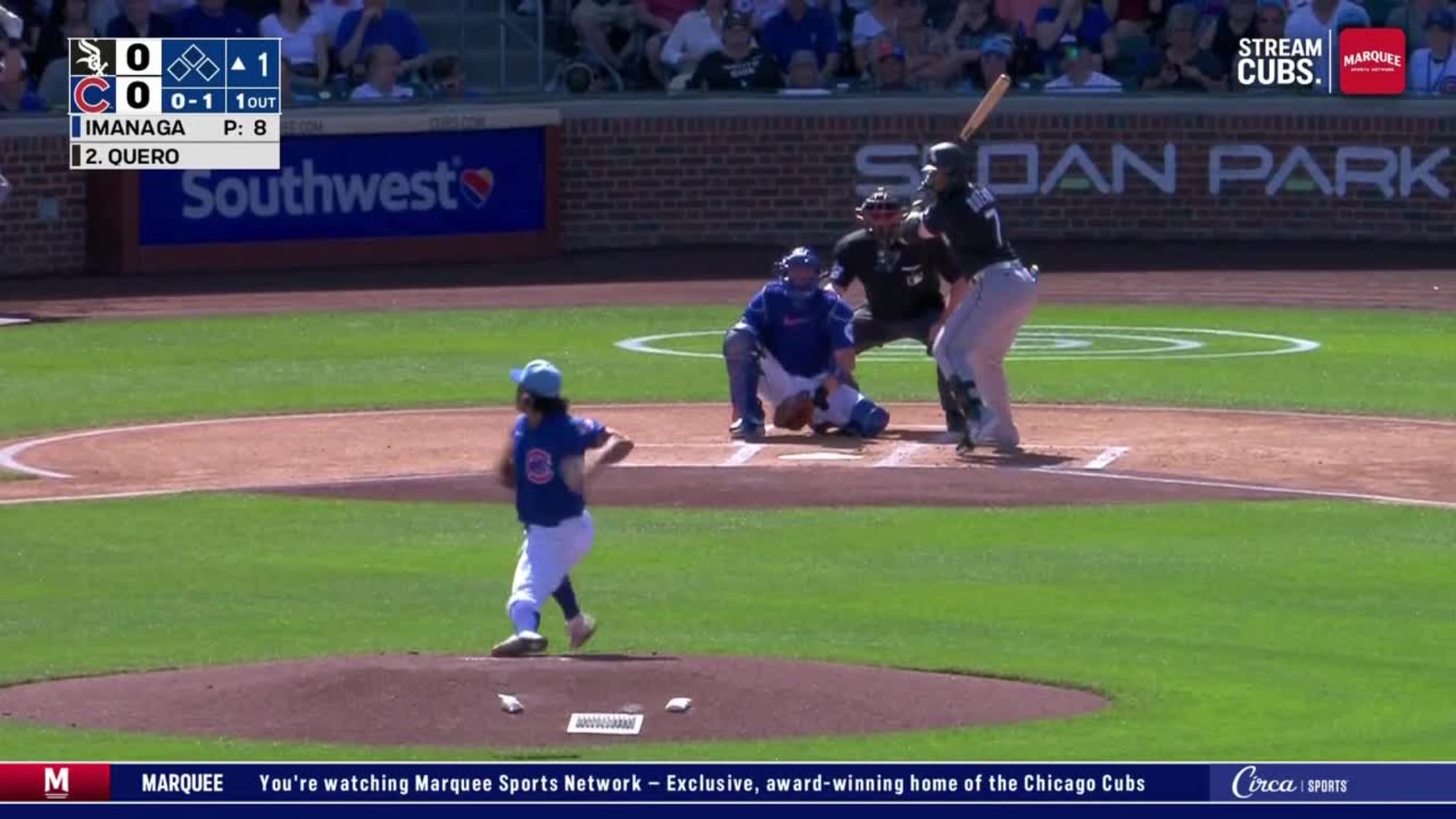 Edgar Quero's first homer of the spring