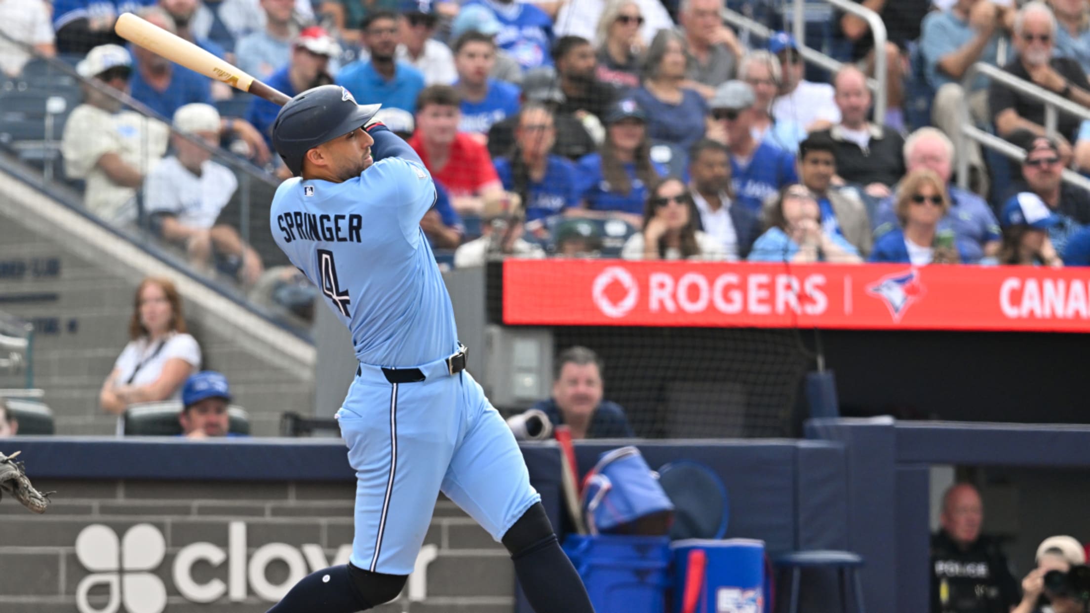 George Springer's RBI single
