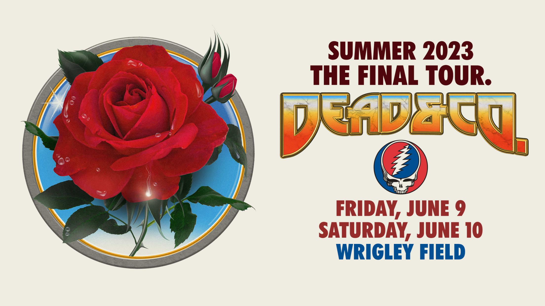 Grateful Dead and Company 6/30/17 2017 Wrigley Field Chicago -  Hong  Kong