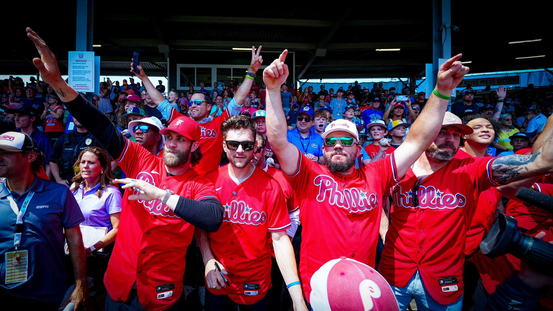 Phillies Celebrate Youth Baseball At The Little League World Series ...