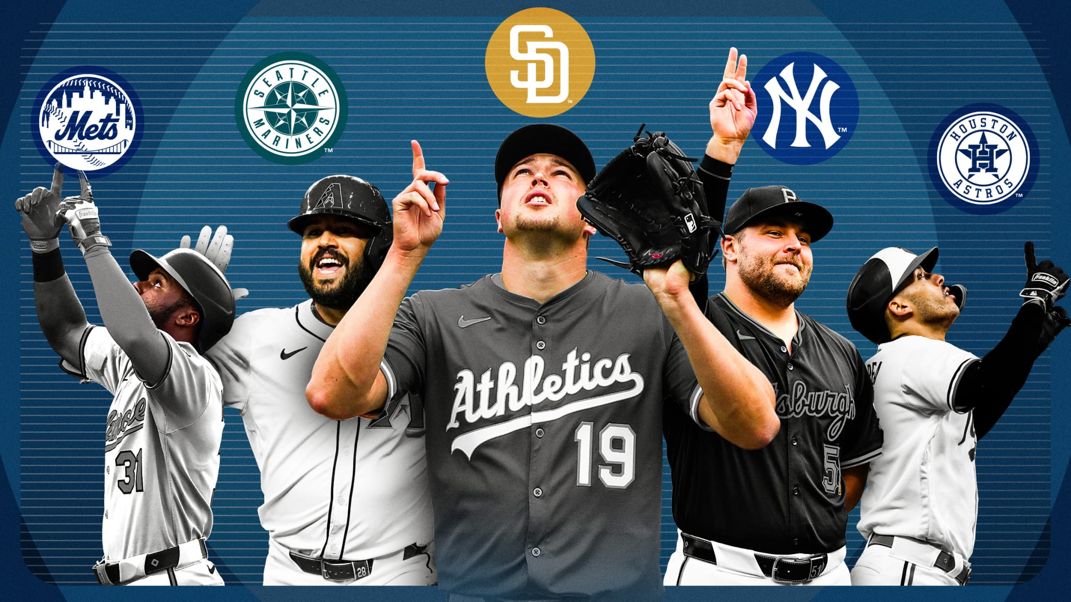 The Mets, Mariners, Padres, Yankees and Astros made big moves at the Deadline