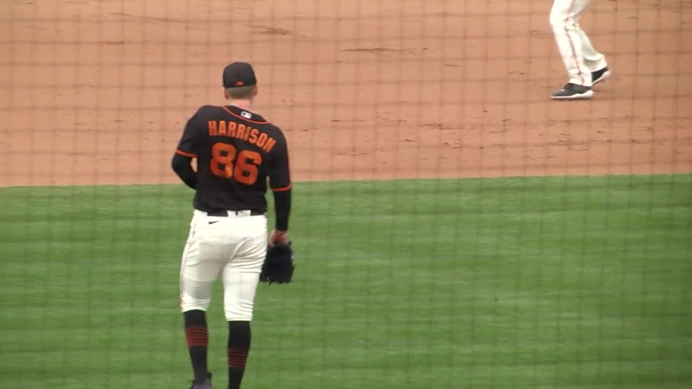 Kyle Harrison's strikeout