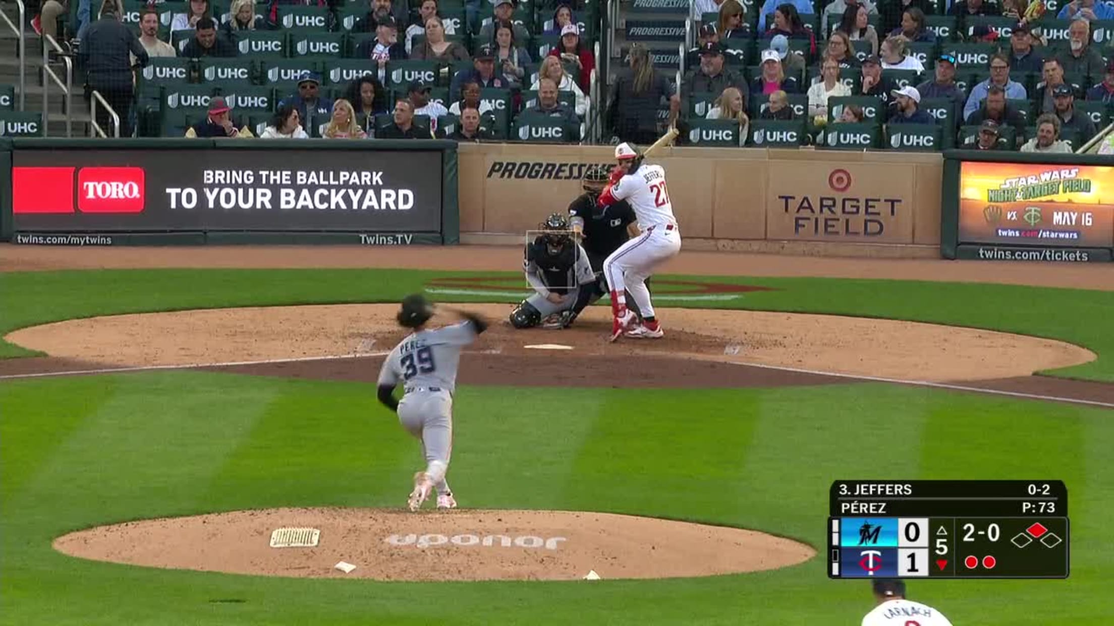 Ryan Jeffers two-run homer (6)