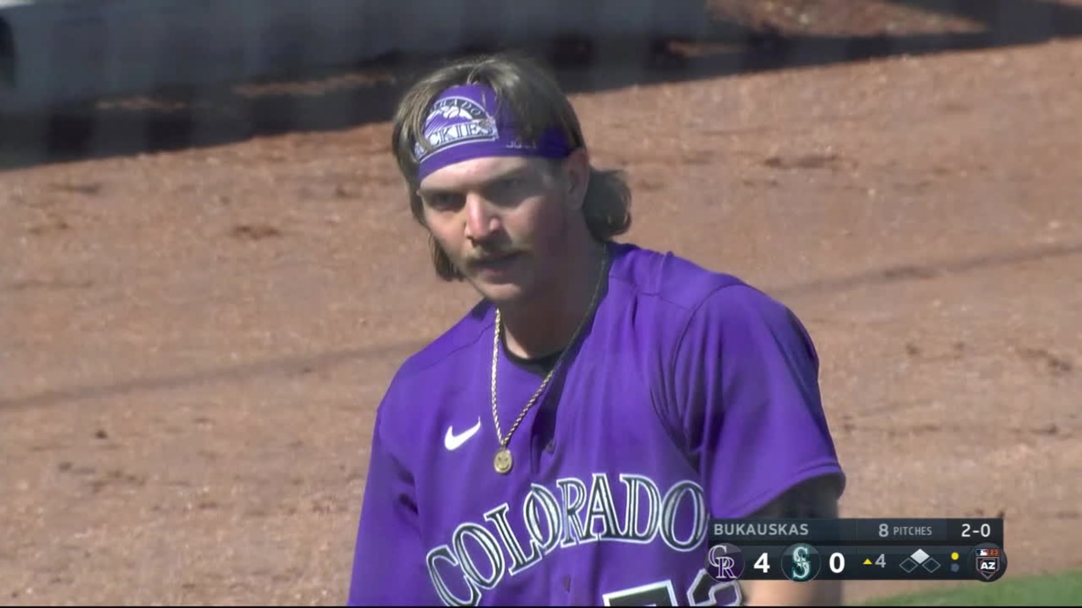 Zac Veen's three stolen bases