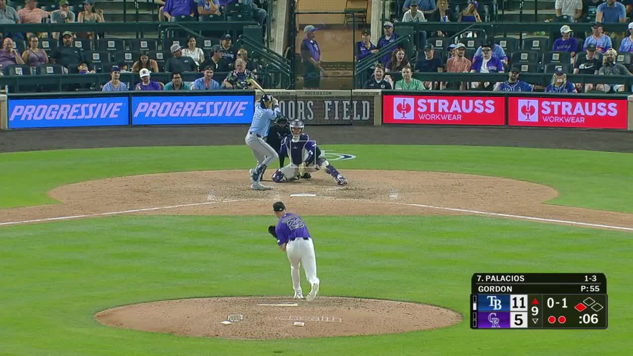 Richie Palacios' two-run homer (5)