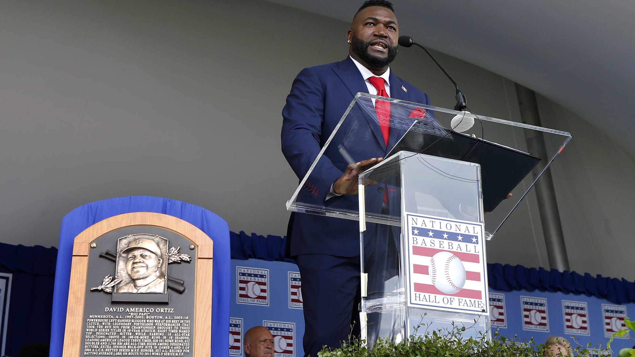 Big Papi Ortiz HOF GettyImages-1410916696