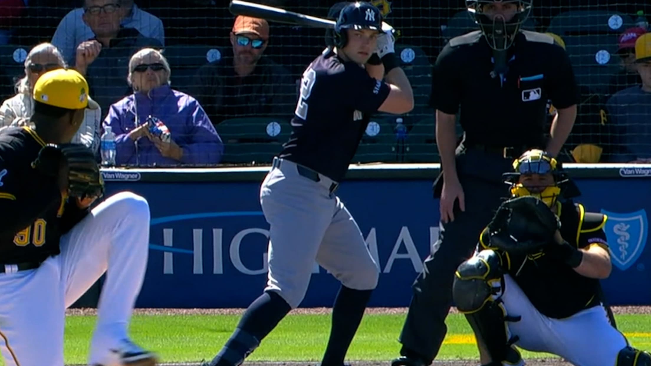 Ben Rice's two-run single