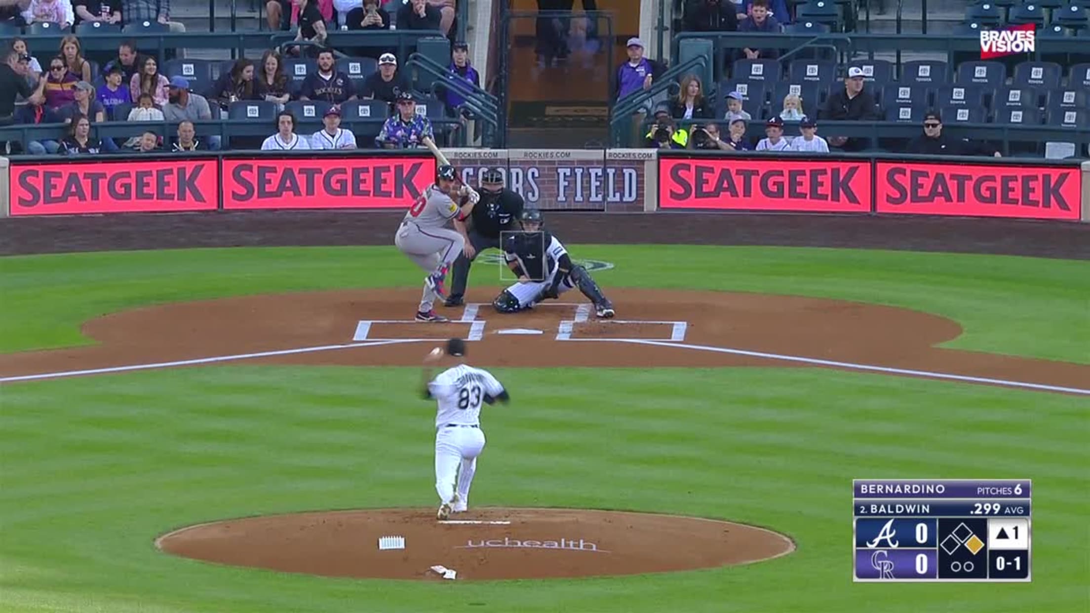 Drake Baldwin's two-run home run