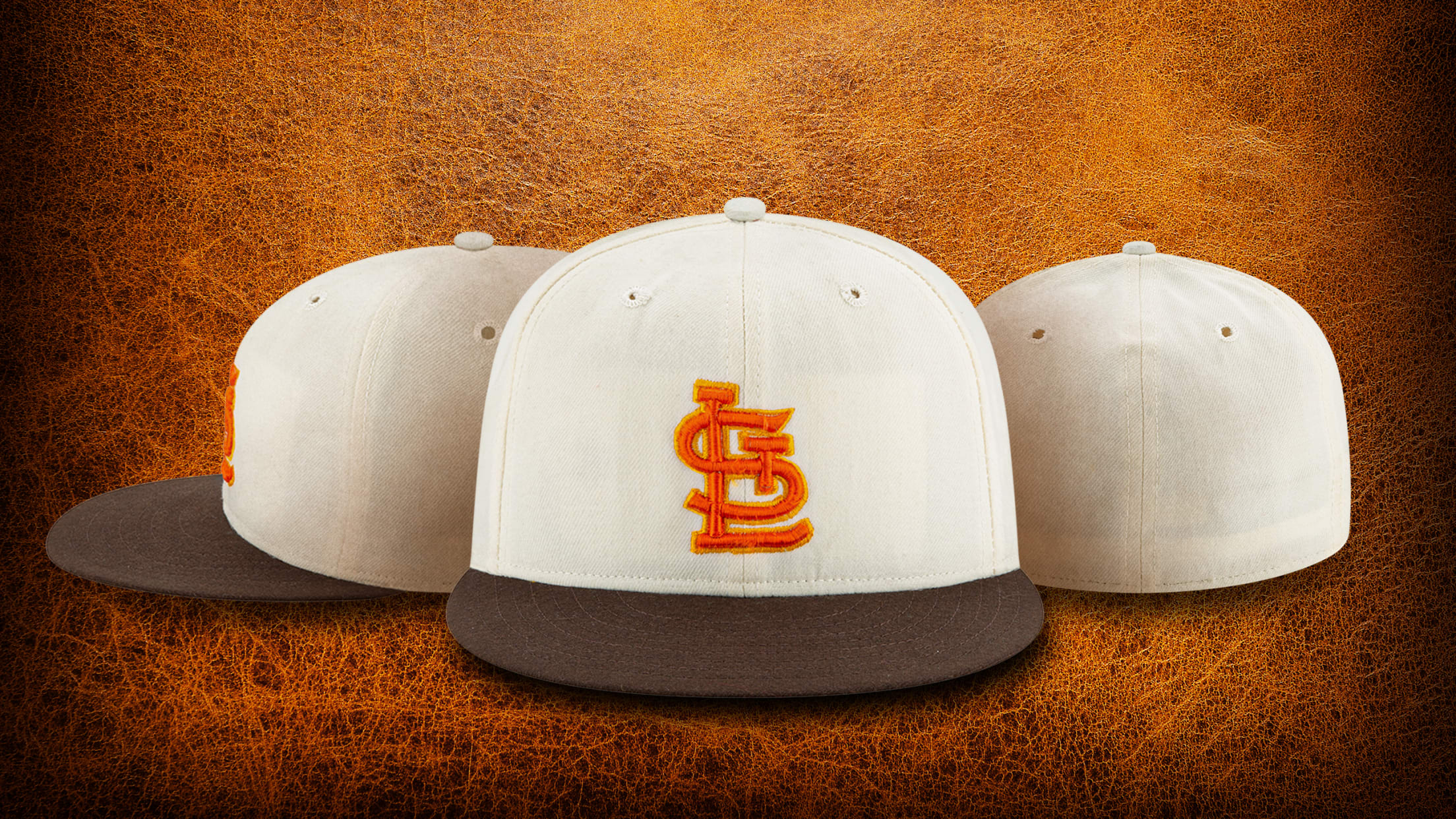 Lids St. Louis Cardinals New Era 1934 World Series 59FIFTY Fitted Hat -  White/Brown