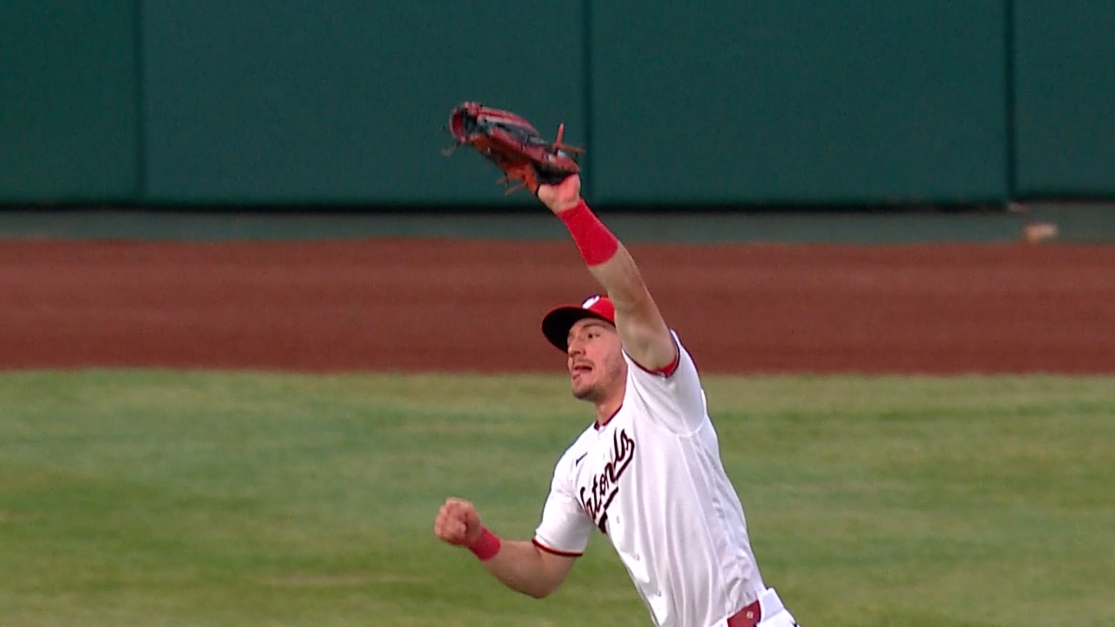 Jacob Young's running catch