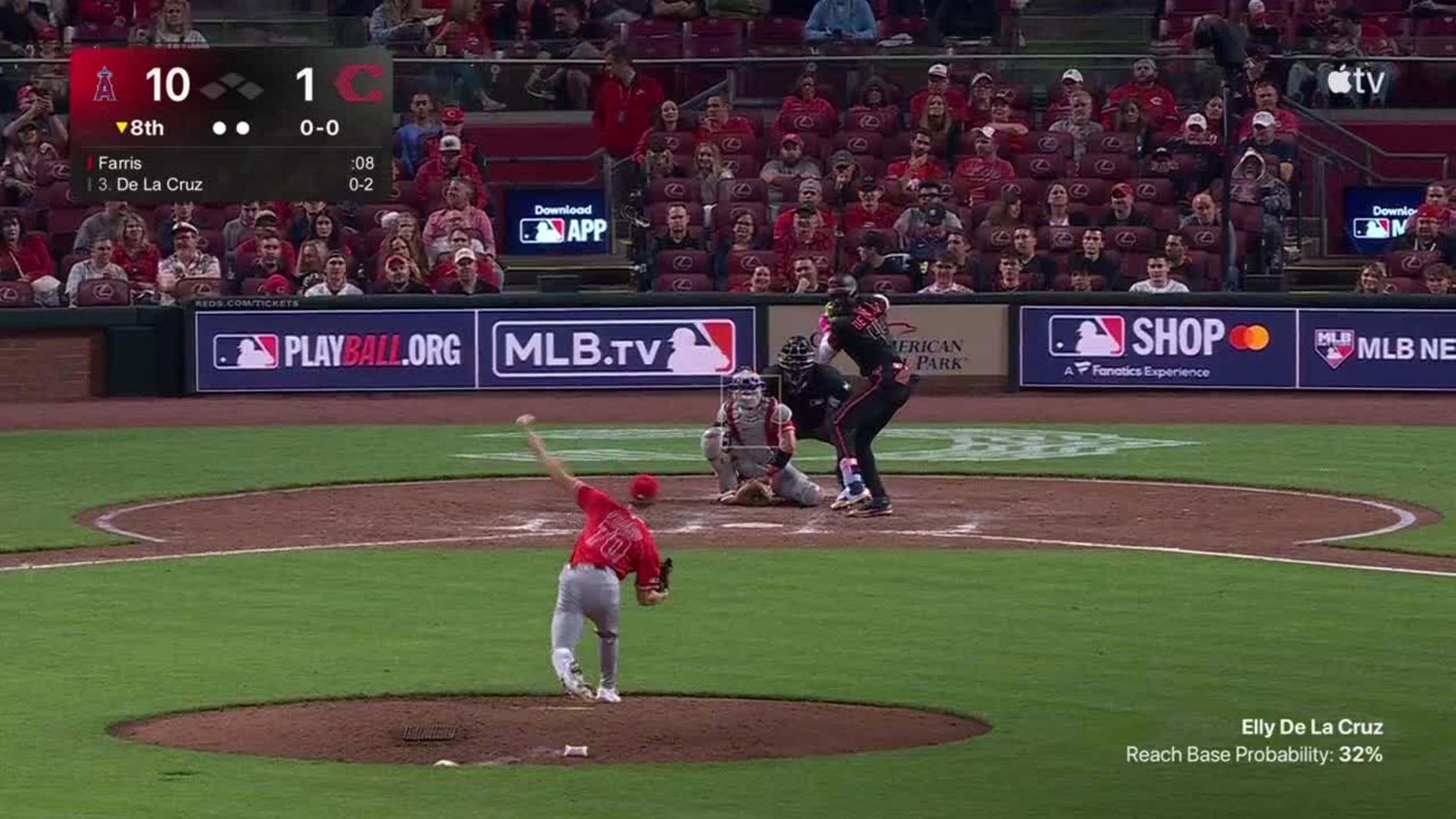 Elly De La Cruz's solo home run 