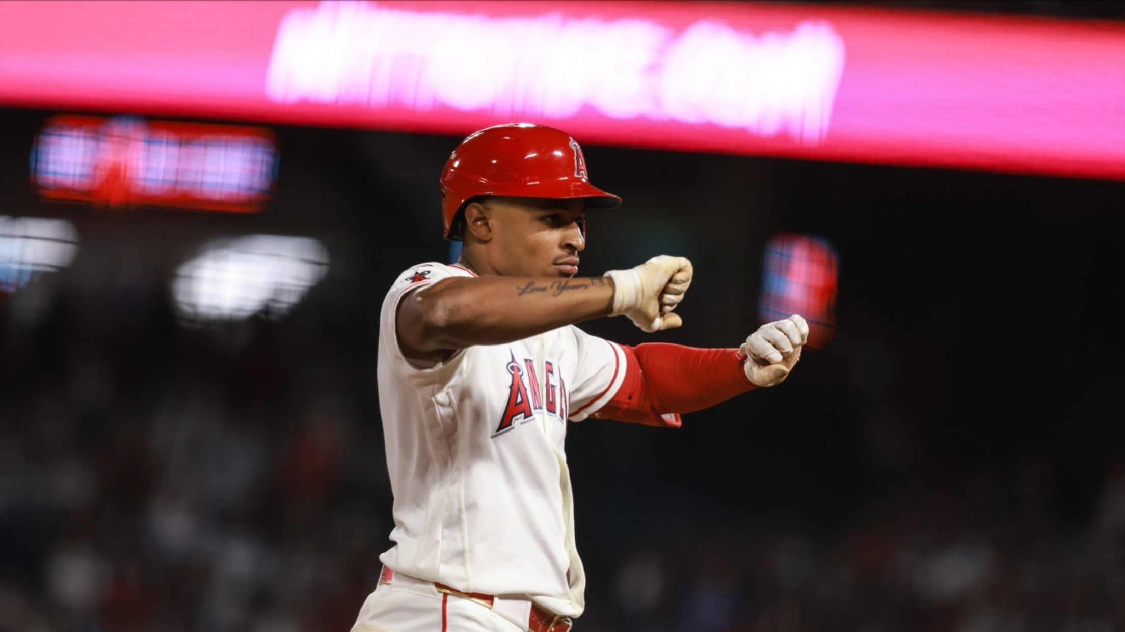 Christian Moore's two-run triple