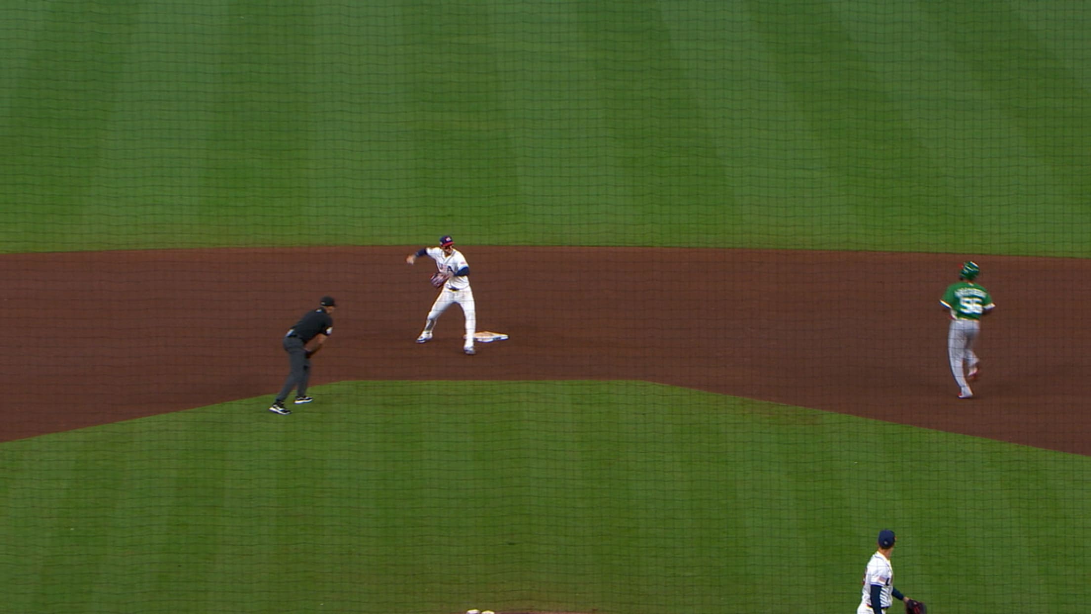 Griffin Jax induces inning-ending double play