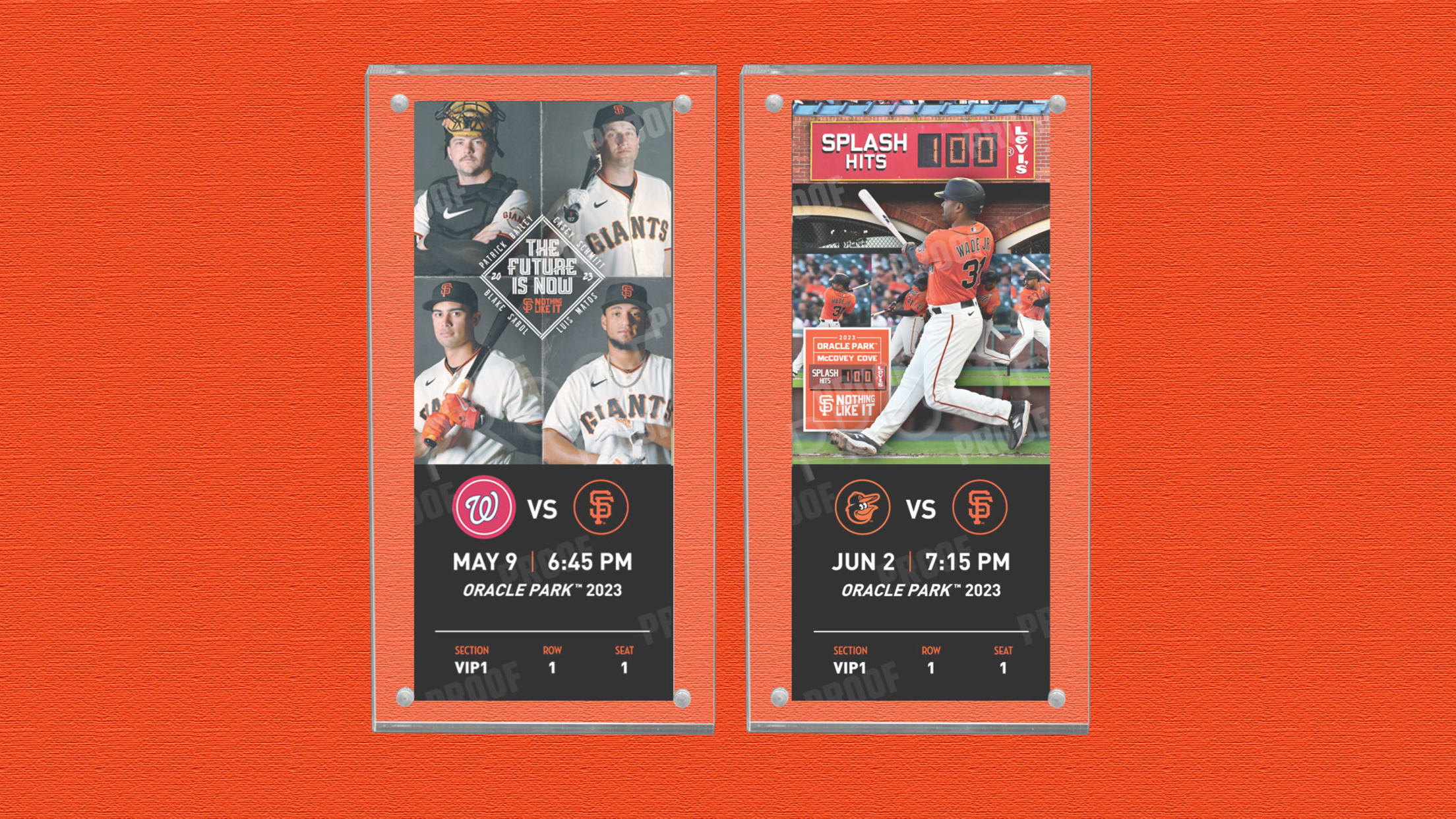 San Francisco Giants Game Ticket Gift Voucher