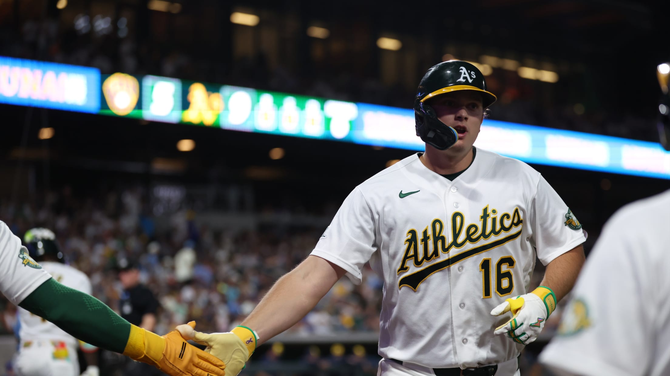 Nick Kurtz launches two home runs vs. Brewers