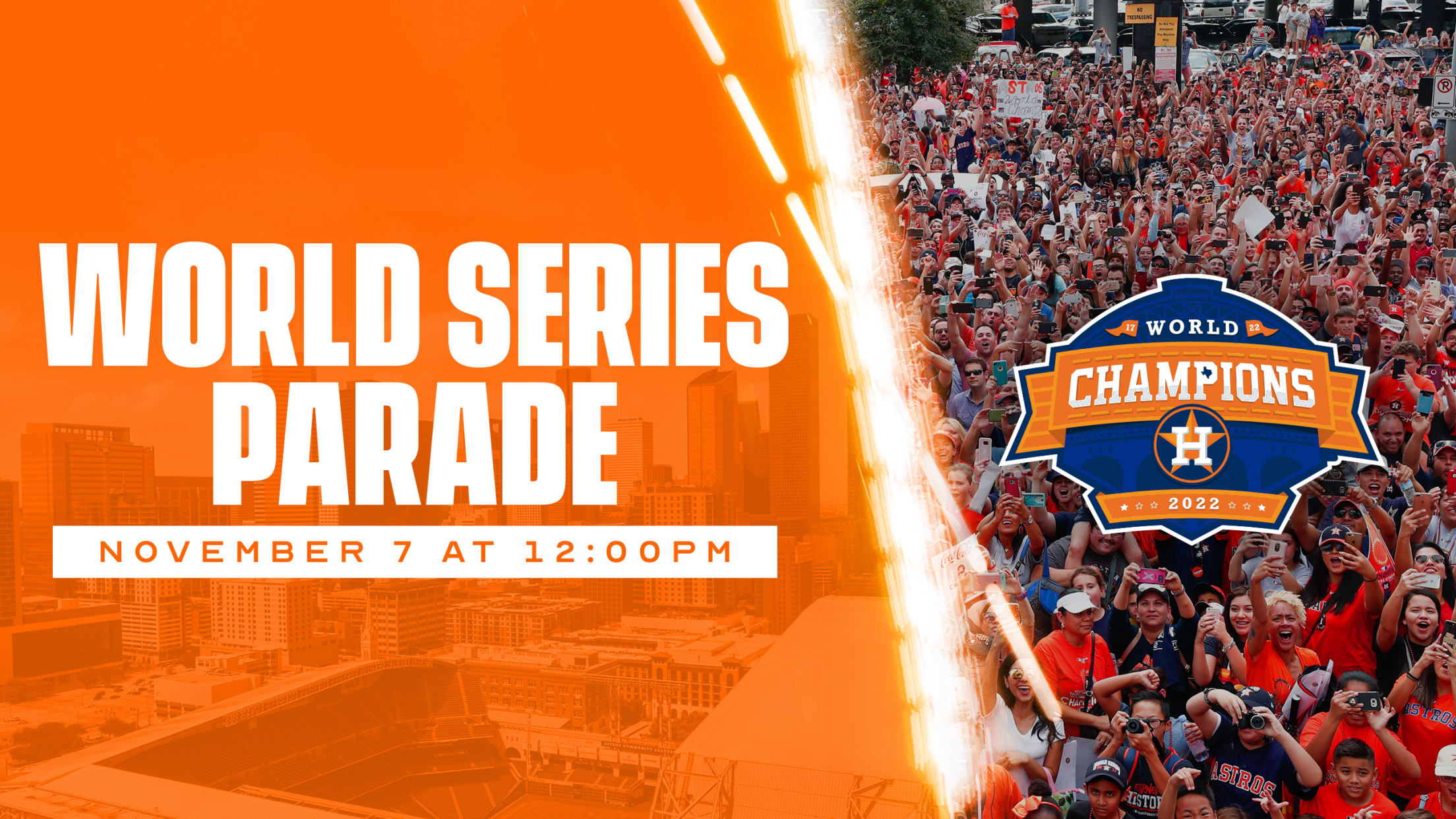 How to watch the Astros World Series victory parade