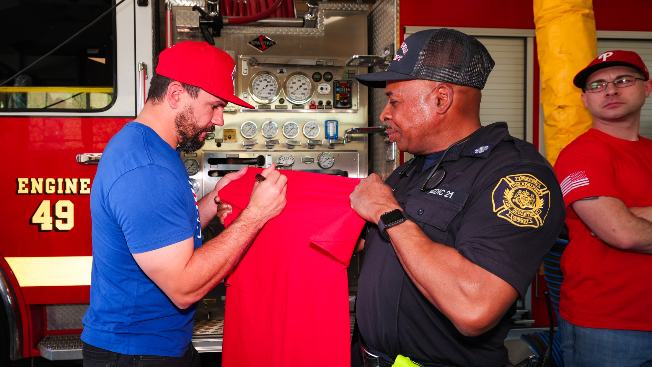 20260414_Schwarber Neighborhood Heroes Visit-19