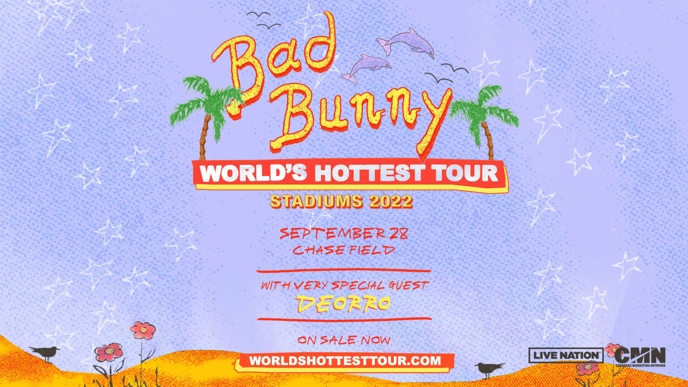 Bad Bunny to stop in Phoenix,Arizona in September for his 'World's Hottest  Tour