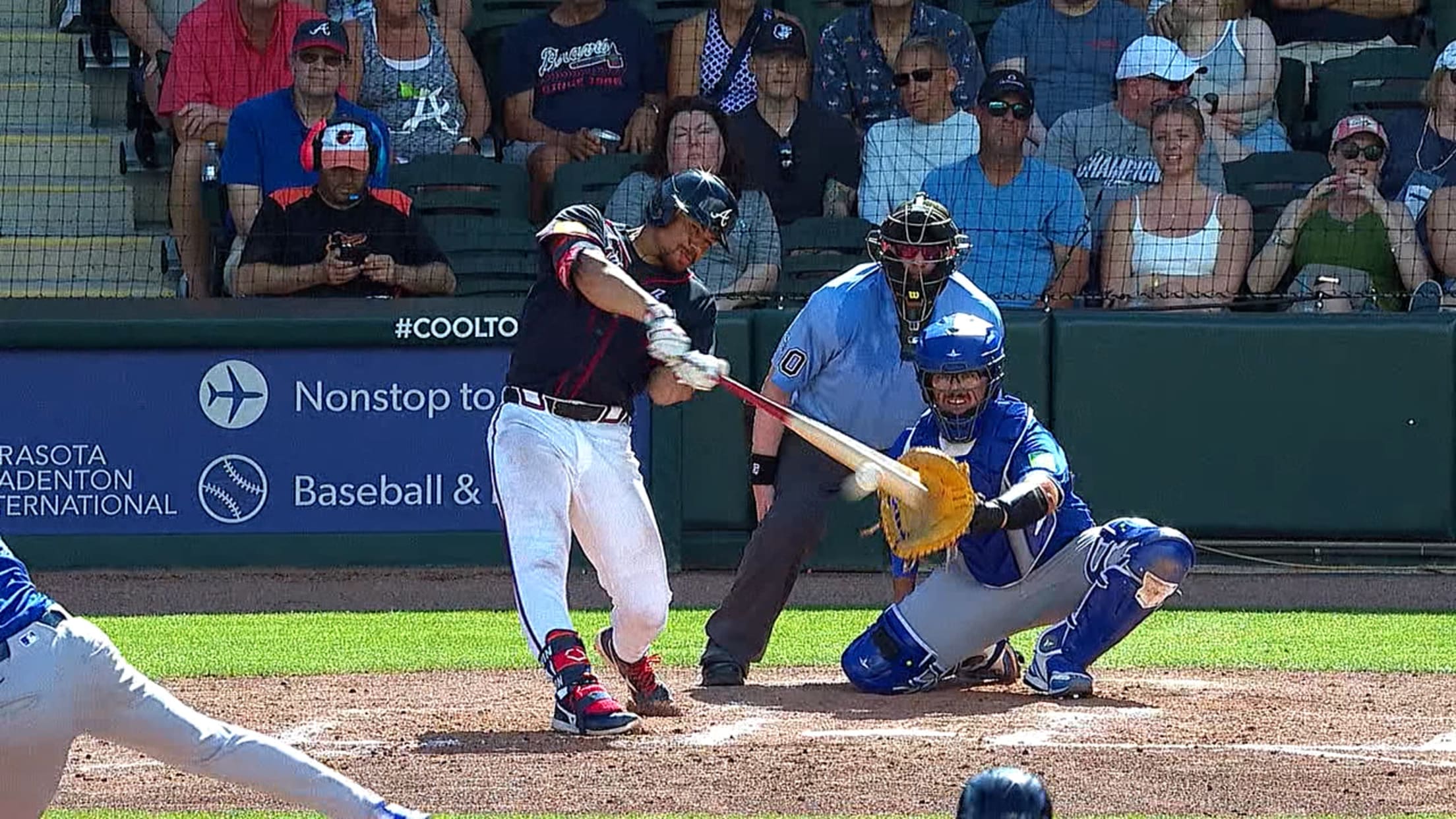 Drake Baldwin's two-run single